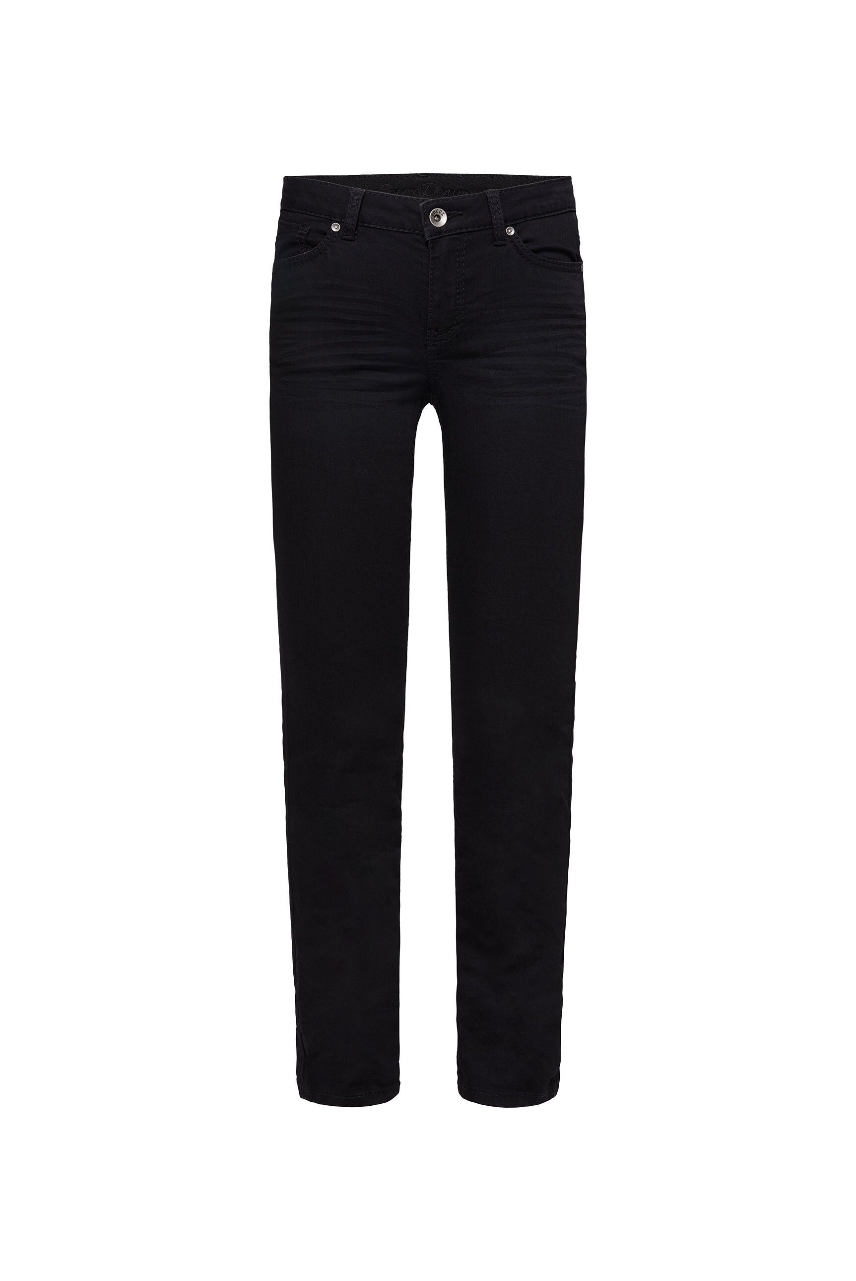 SOCCX Regular-fit-Jeans Leibhöhe mit normaler