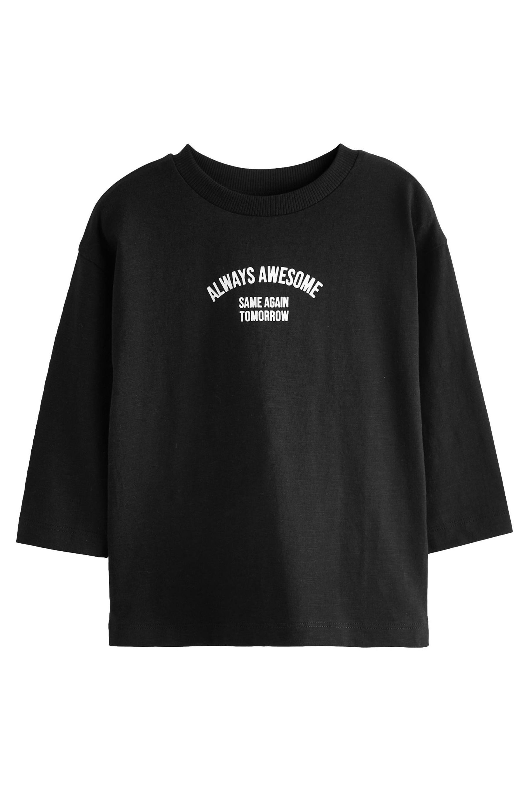 Next Langarmshirt Langarmshirt, Semi unifarben (1-tlg)