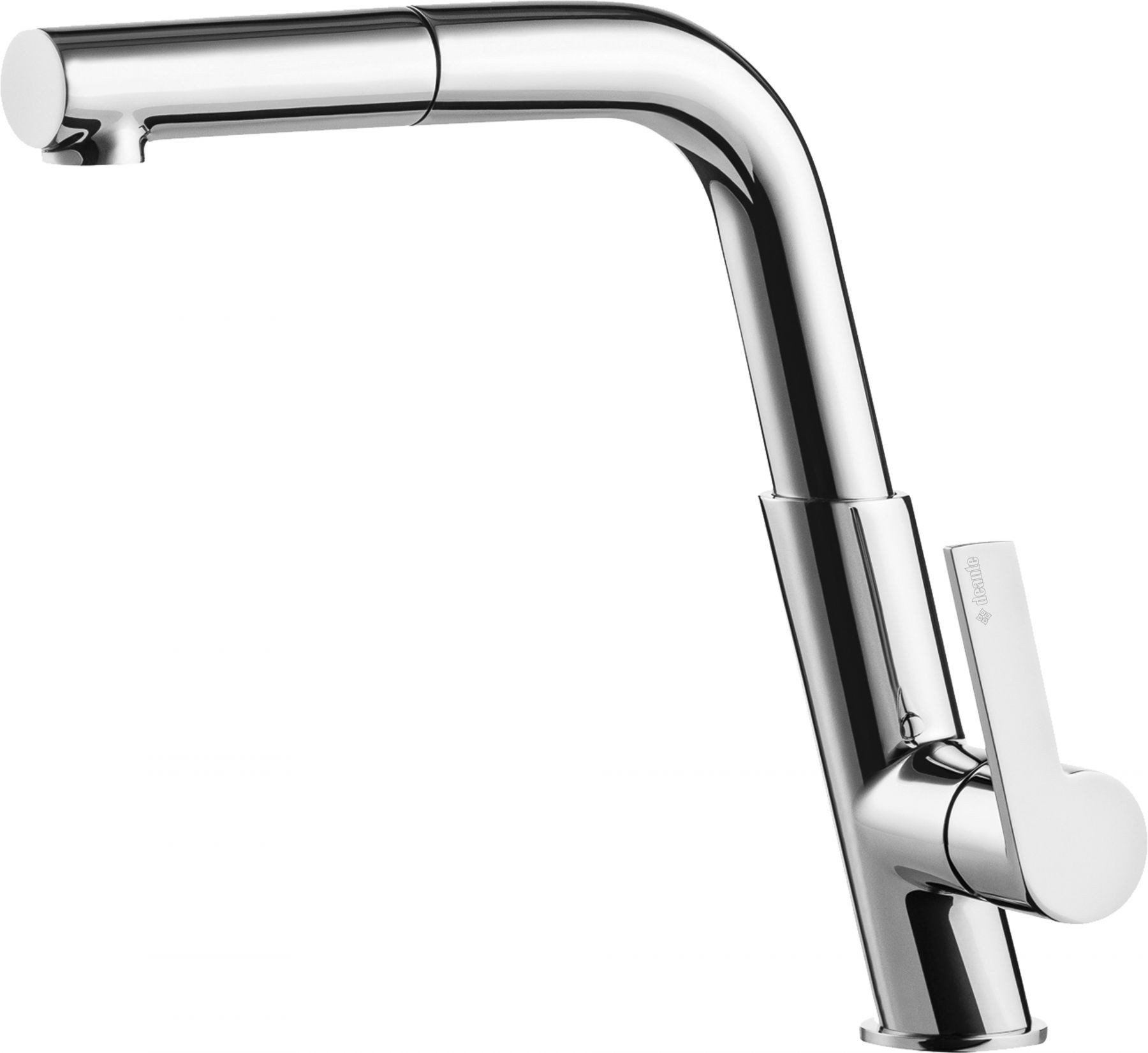 Lomadox Küchenarmatur SILIA-30 Einloch Spülenarmatur Wasserhahn Küchenarmatur Chrom