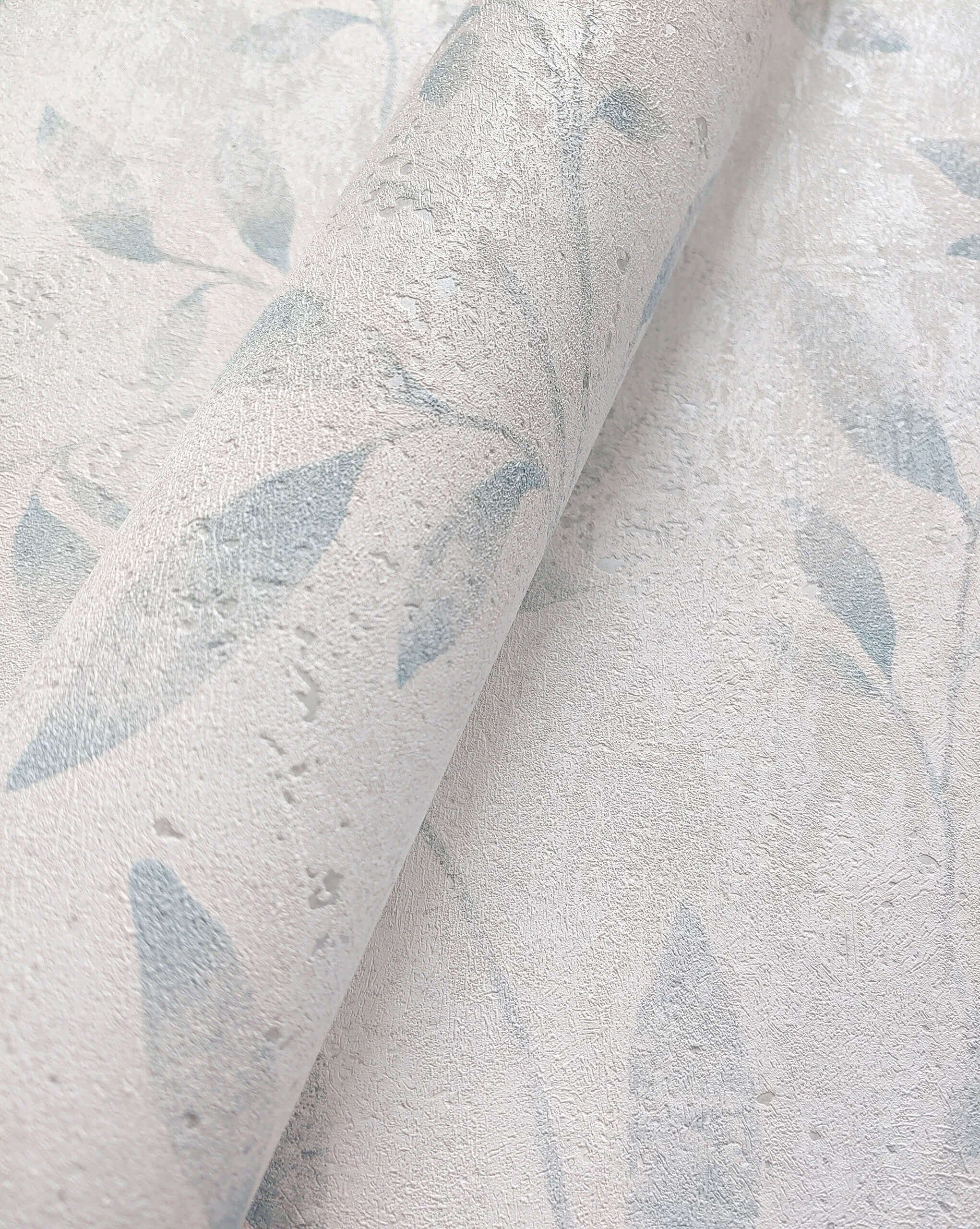 Newroom Vliestapete, Weiß Tapete Floral Leicht günstig online kaufen