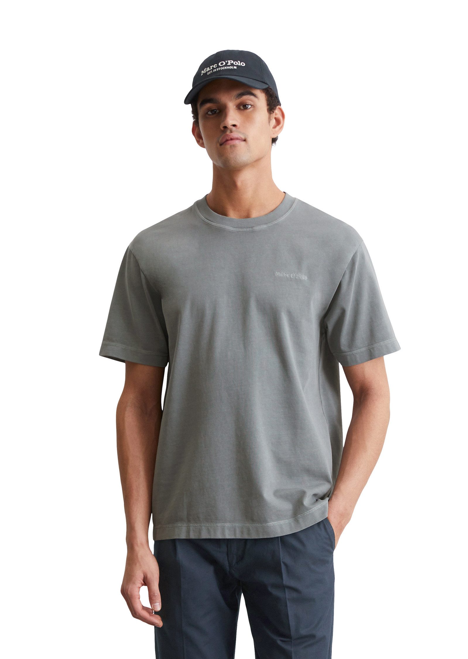 T-Shirt aus schwerem Bio-Baumwoll-Jersey