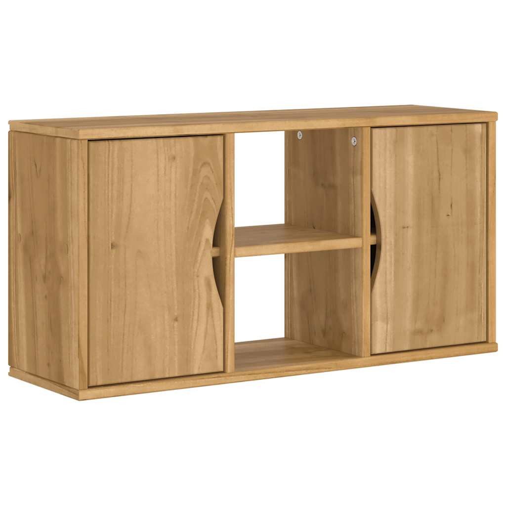 vidaXL TV-Schrank TV-Schrank ODDA 79x24x40 cm Massivholz Kiefer (1-St)