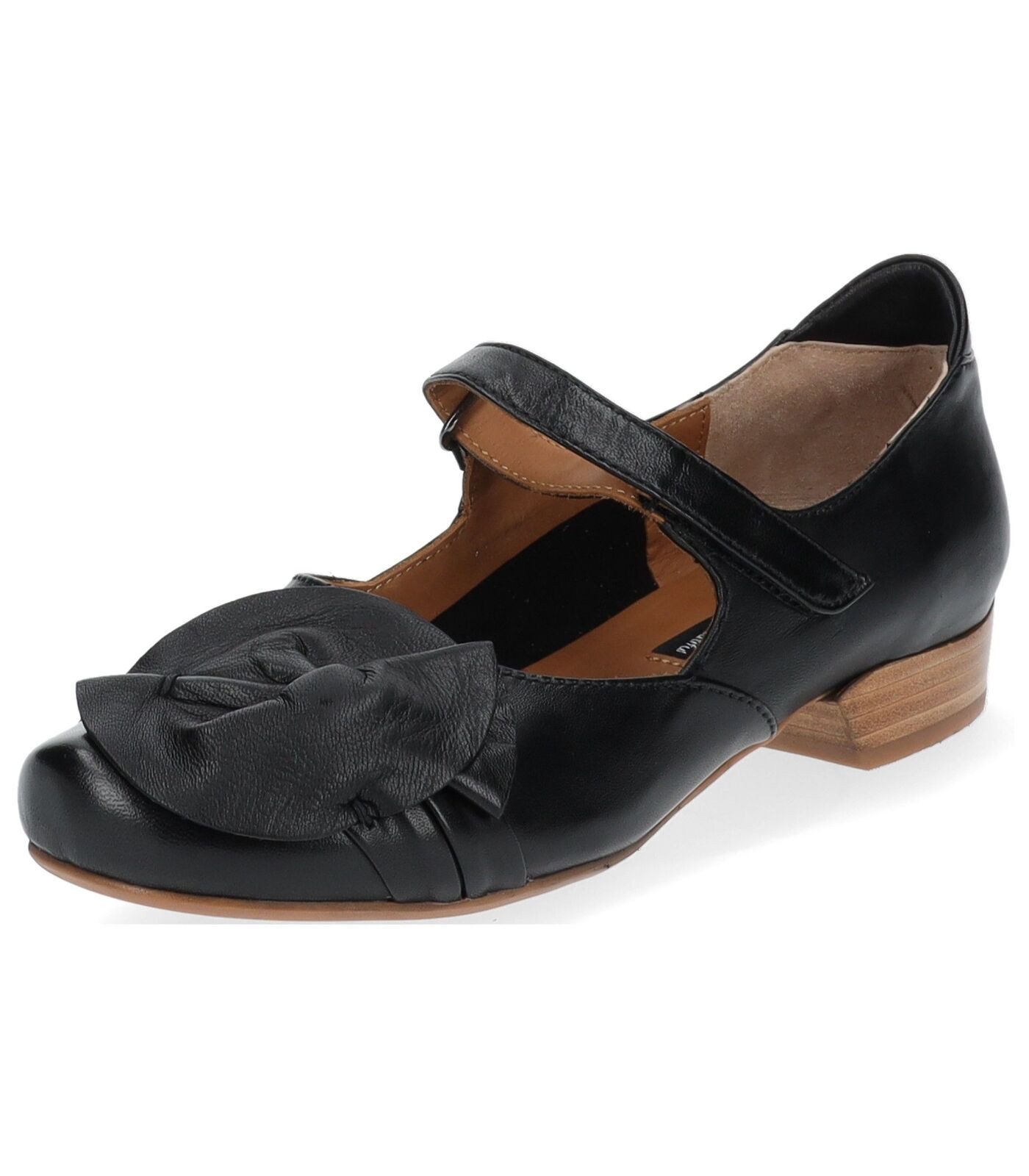 Ballerinas Leder Riemchenballerina