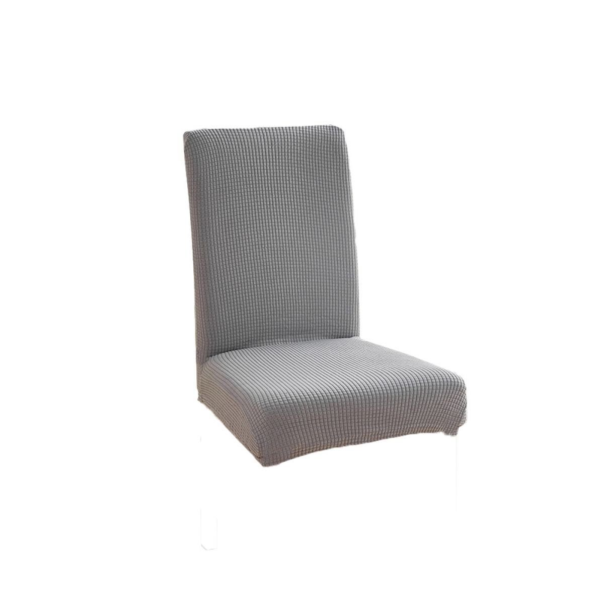 Abnehmbare Esszimmerstühle, Stretch Stuhlbezug Waschbar Stuhlbezug Juoungle für grau
