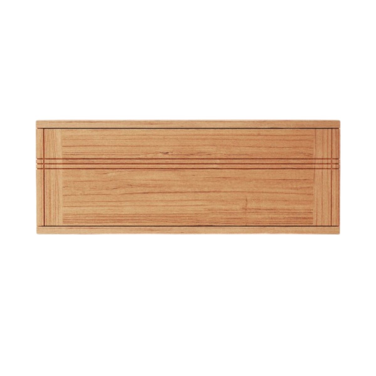 Tikamoon TV-Schrank Basic - TV-Schränk aus massivem Teak 80 cm