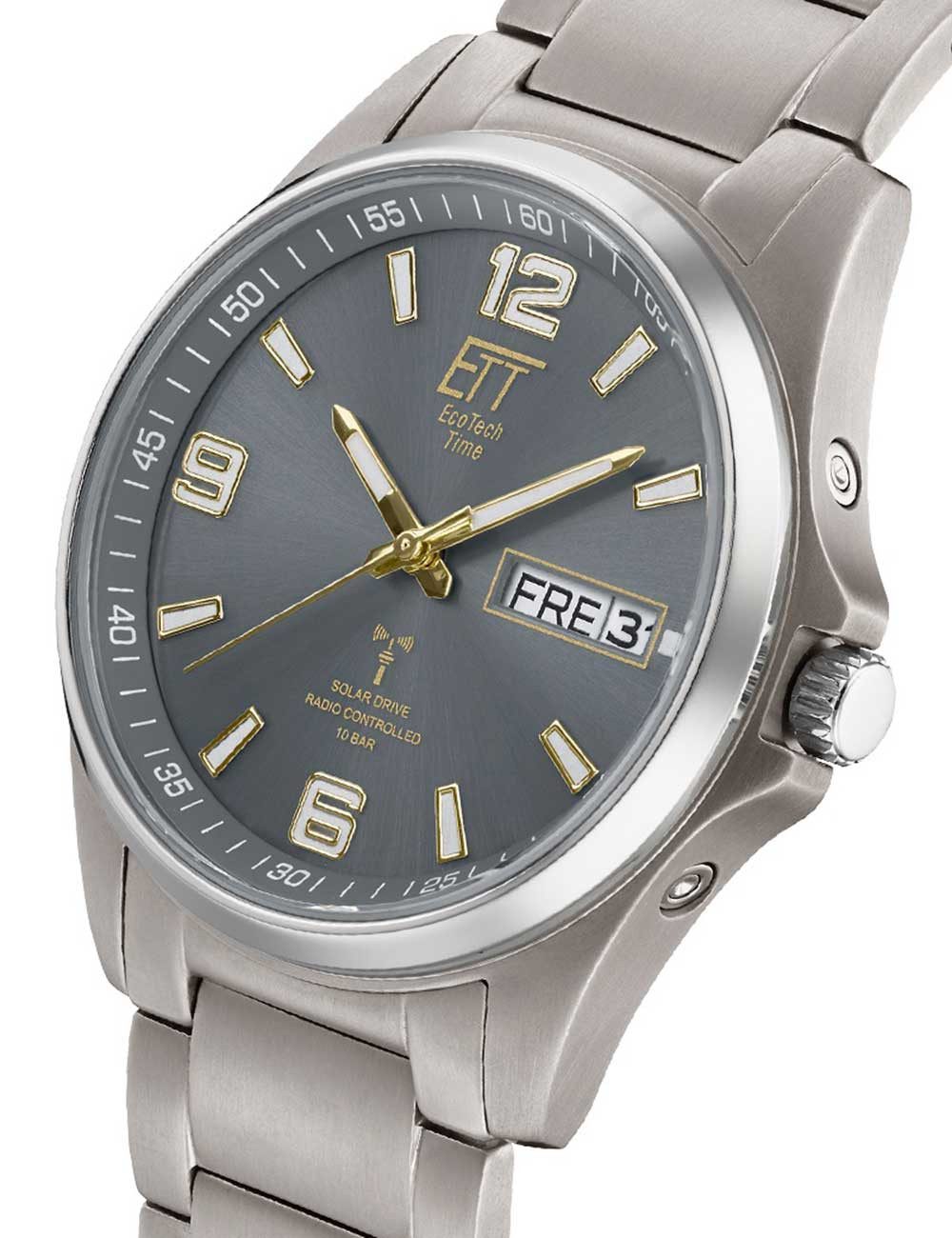 ETT Eco Tech Time Quarzuhr ETT Eco Tech Time EGT-11601-21M Herrenuhr Everes günstig online kaufen