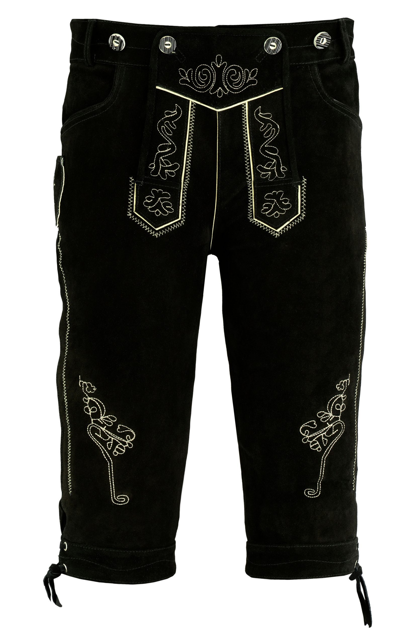 Myooka Trachtenlederhose Herren Trachtenlederhose Inkl. Hosen günstig online kaufen