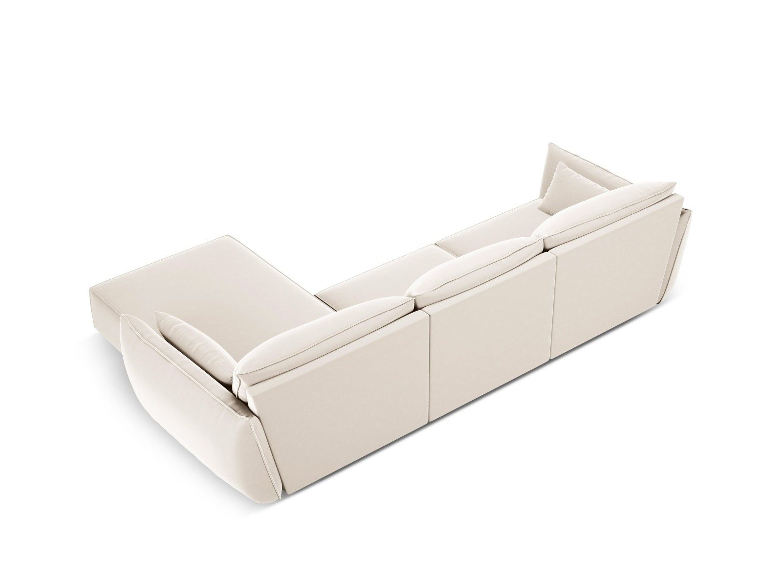 Micadoni Ecksofa Kaelle, 4-Sitzer günstig online kaufen