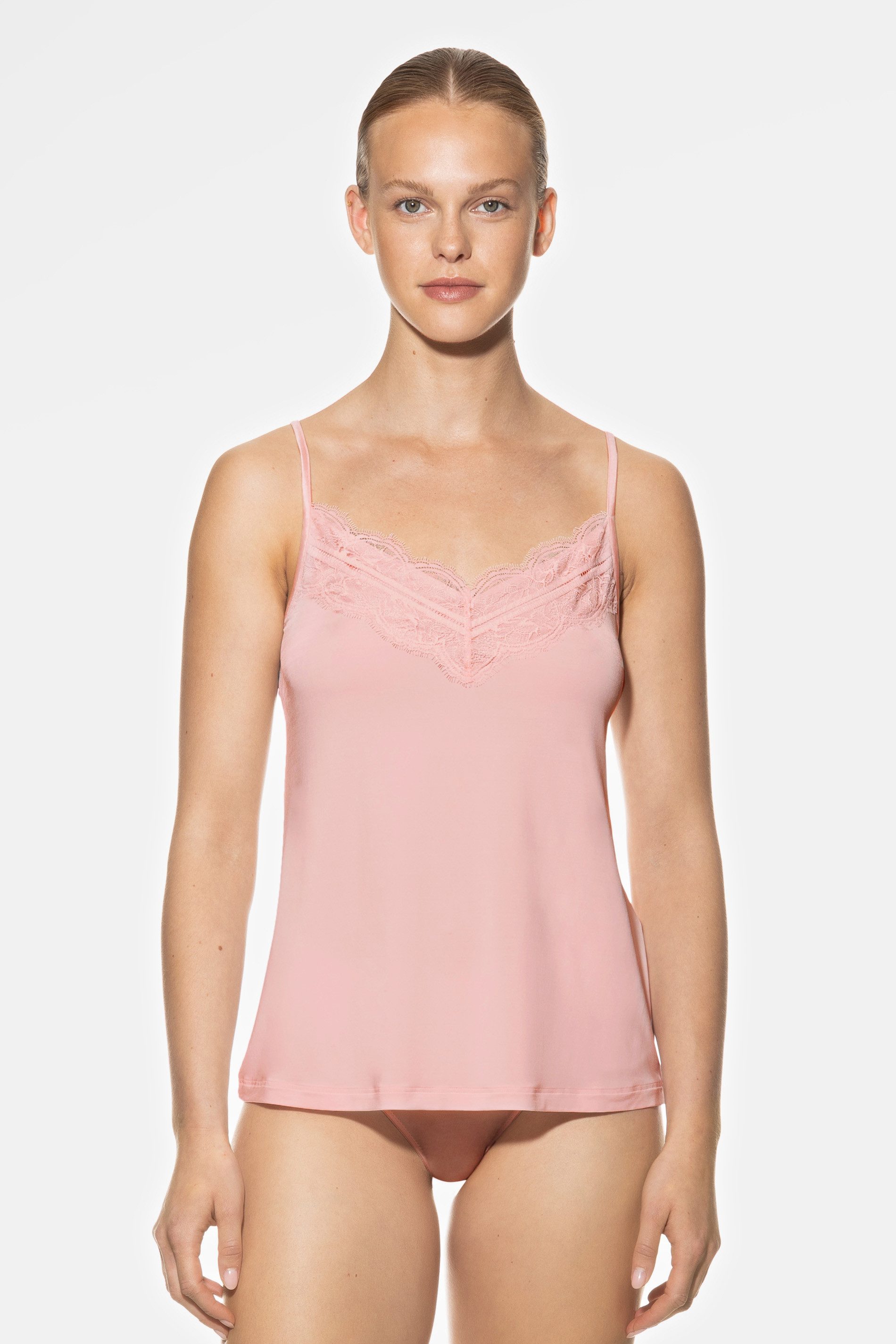 Spaghettitop Damen Serie Grace Unifarben