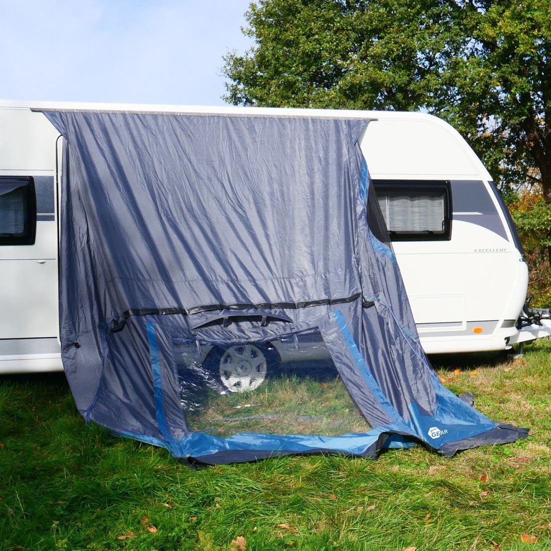 your GEAR Caravan Pampero Vorzelt Zelt, - yourGEAR Wohnwagenvorzelt 280 Reise-Vorzelt, Personen: 0