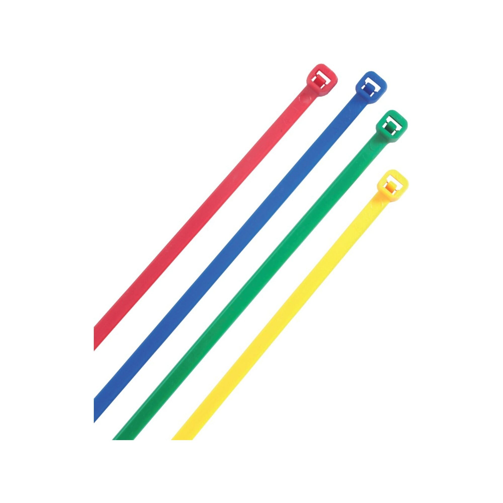 Heidemann Kabelbinder HEIDEMANN Kabelbinder farbig sort. 150x3,6mm,100St.