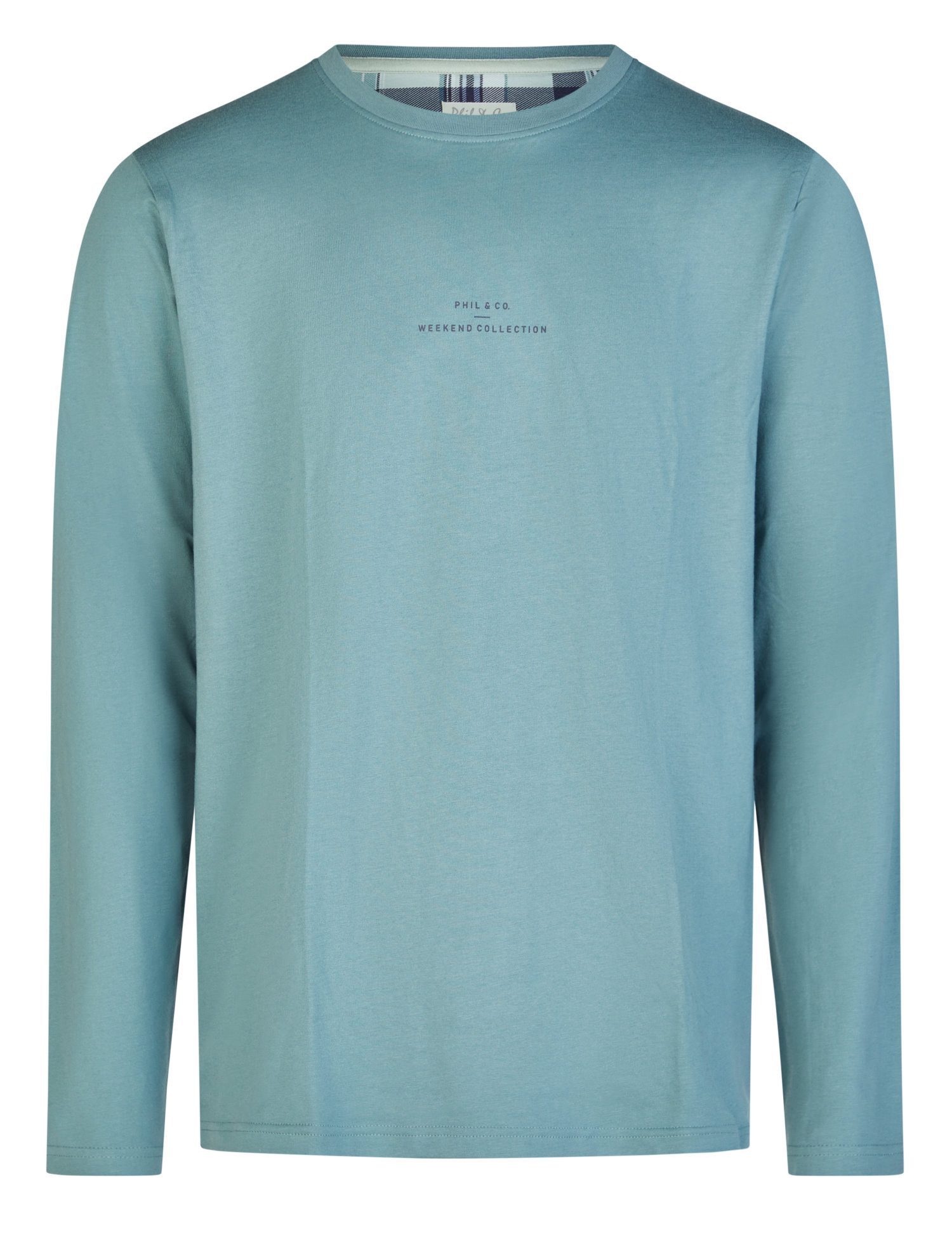 Phil & Co. Schlafanzug Herren Pyjama lang (2 tlg) Modisches Design