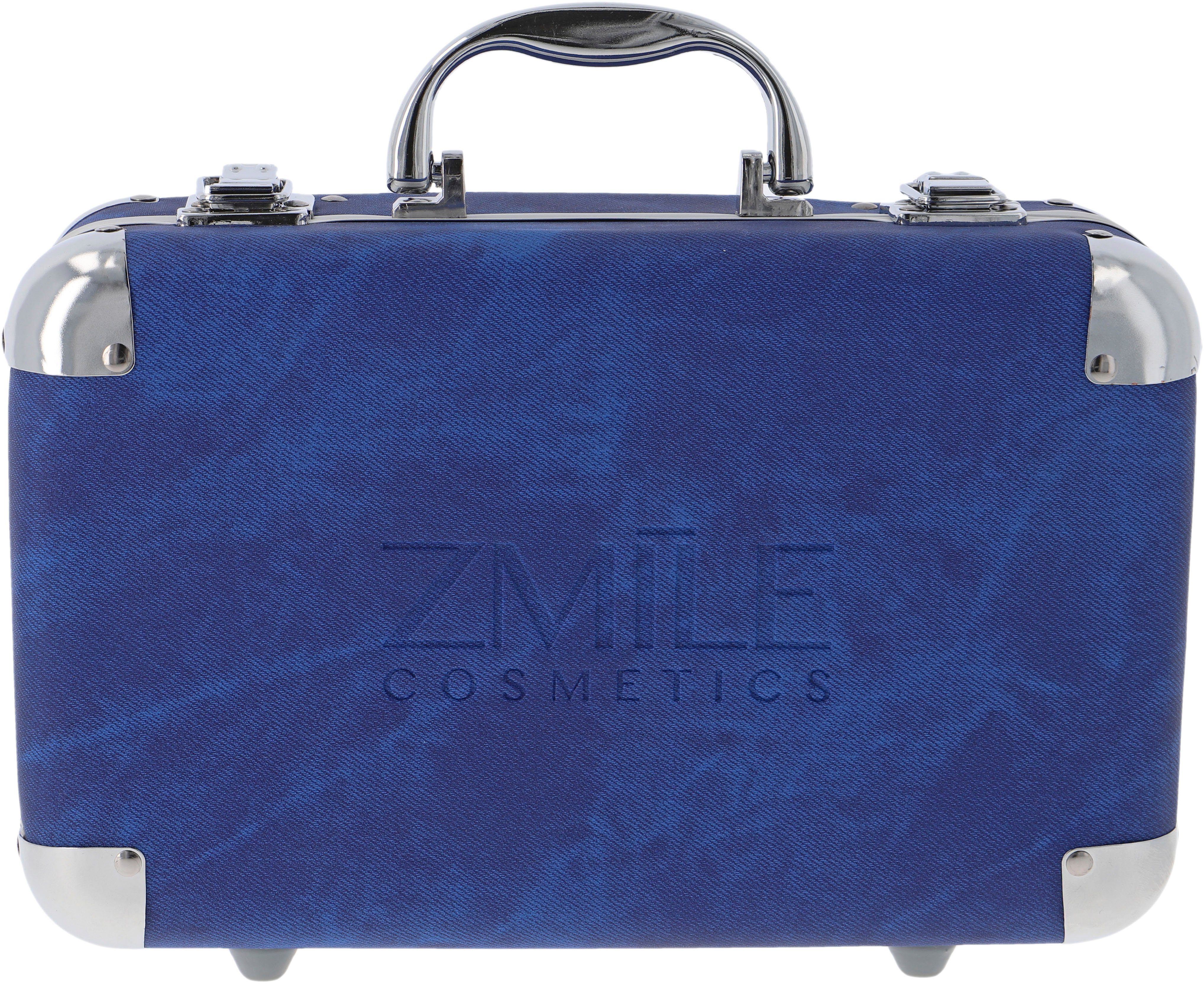 87-tlg., ZMILE vegane 'Traveller' COSMETICS Kosmetik-Koffer Kosmetik blue,
