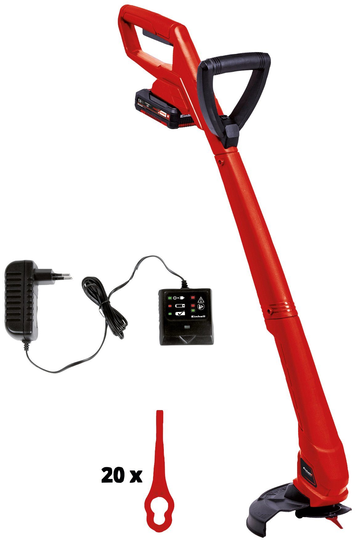 EINHELL AkkuRasentrimmer »GCCT 18/24 Li P (1x1,5Ah)«, 24 cm