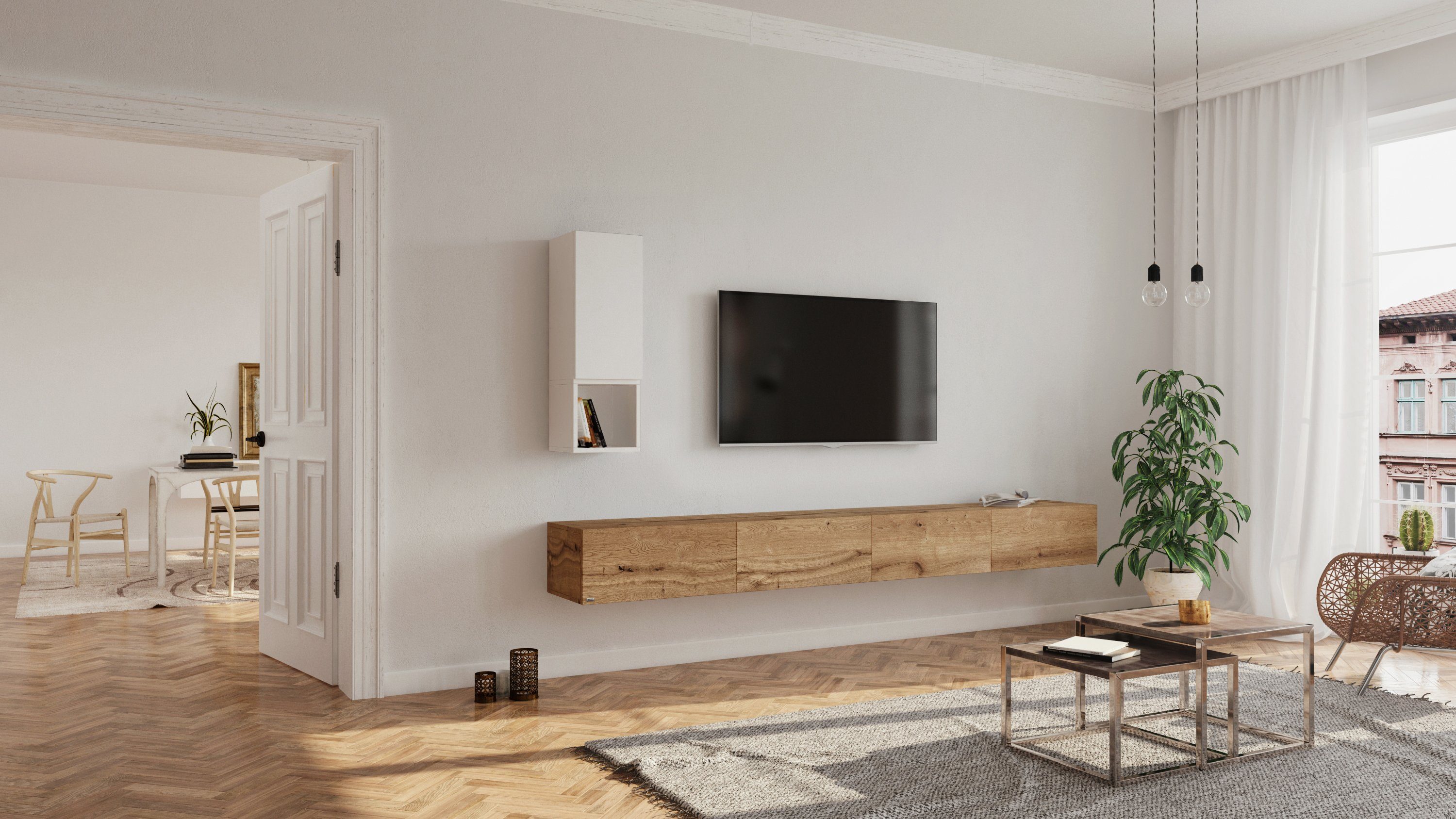 Wuun TV-Board Wuun® Somero Lowboard Tv-Board Wohnwand SW1