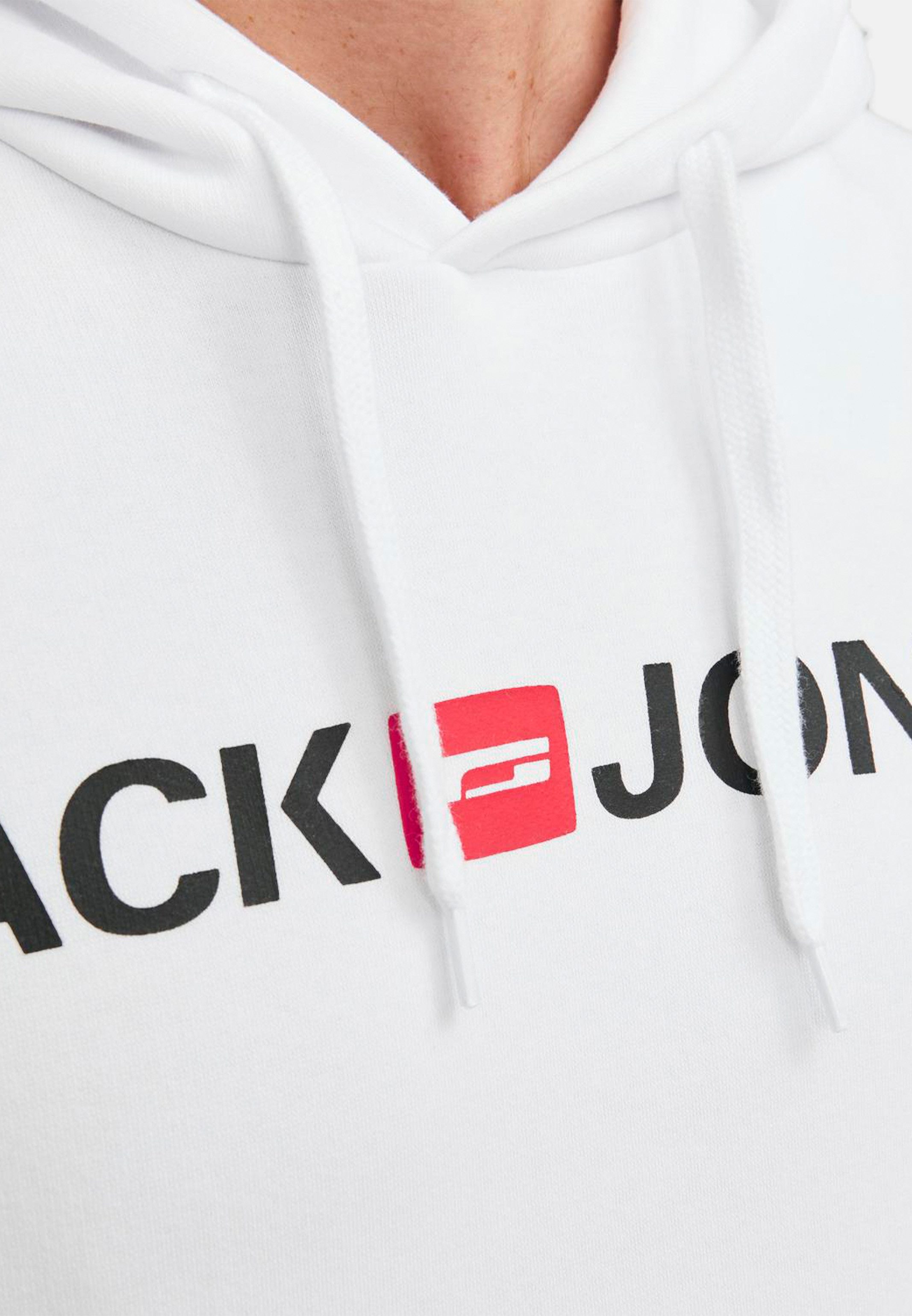 Jack & Jones Hoodie 2er Pack Corp (Spar-Set, 2-tlg) Sweatshirt / Hoodie - Baumwolle - Atmungsaktiv