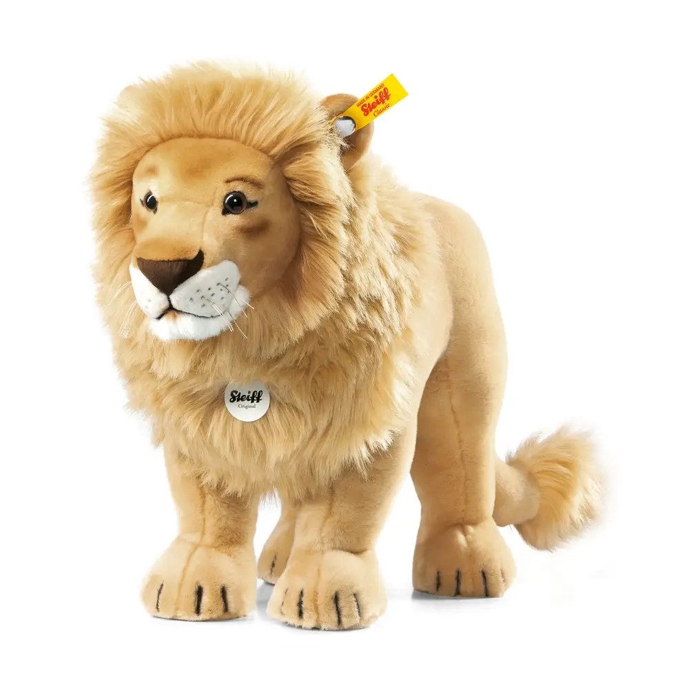 Steiff Kuscheltier Steiff Studio Leo Löwe, blond, stehend, 80 cm