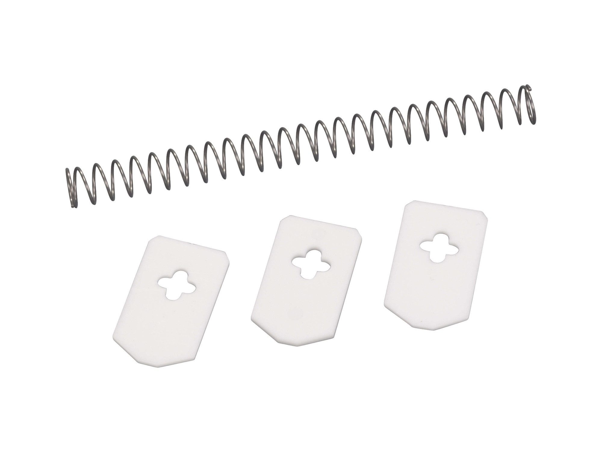 Leifheit Entkerner Ersatzteil-Set für Kirschentkerner Cherrymat (37213), Gummi,Metall, (4-tlg), Ersatzteil-Set, abnehmbarer Griff