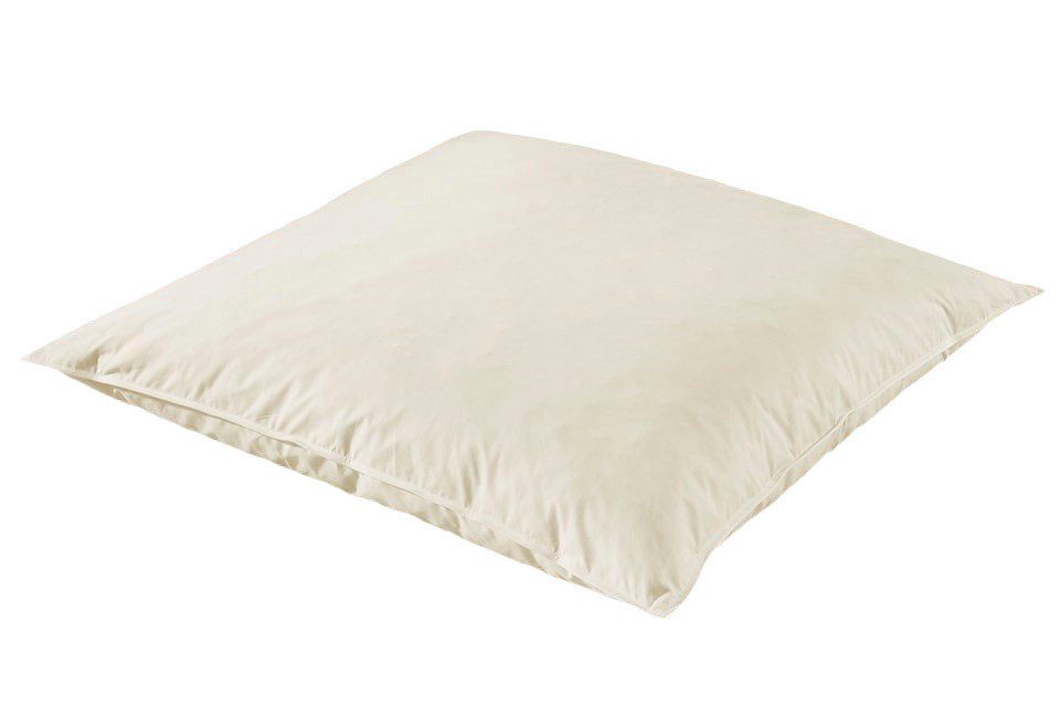 Otto Keller Federkissen Kopfkissen & Dekokissen, in 40x40, 40x80, 80x80 cm erhältlich, Füllung: 85% Gänsefedern, 15% Gänsedaunen, Bezug: 100% Baumwolle, Sofakissen, Dekokissen und auch als Schlafkissen.