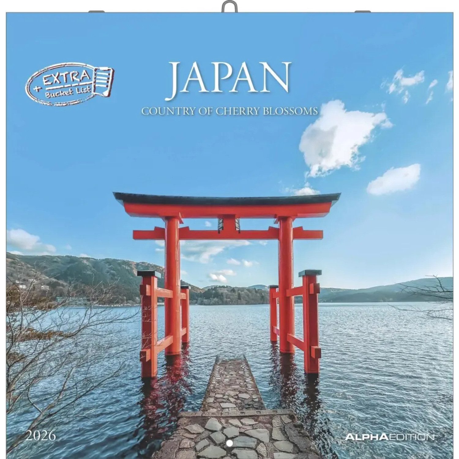 NEUMANN Wandkalender Alpha Edition - Japan 2026 - Broschürenkalender 30x30 cm - Für...