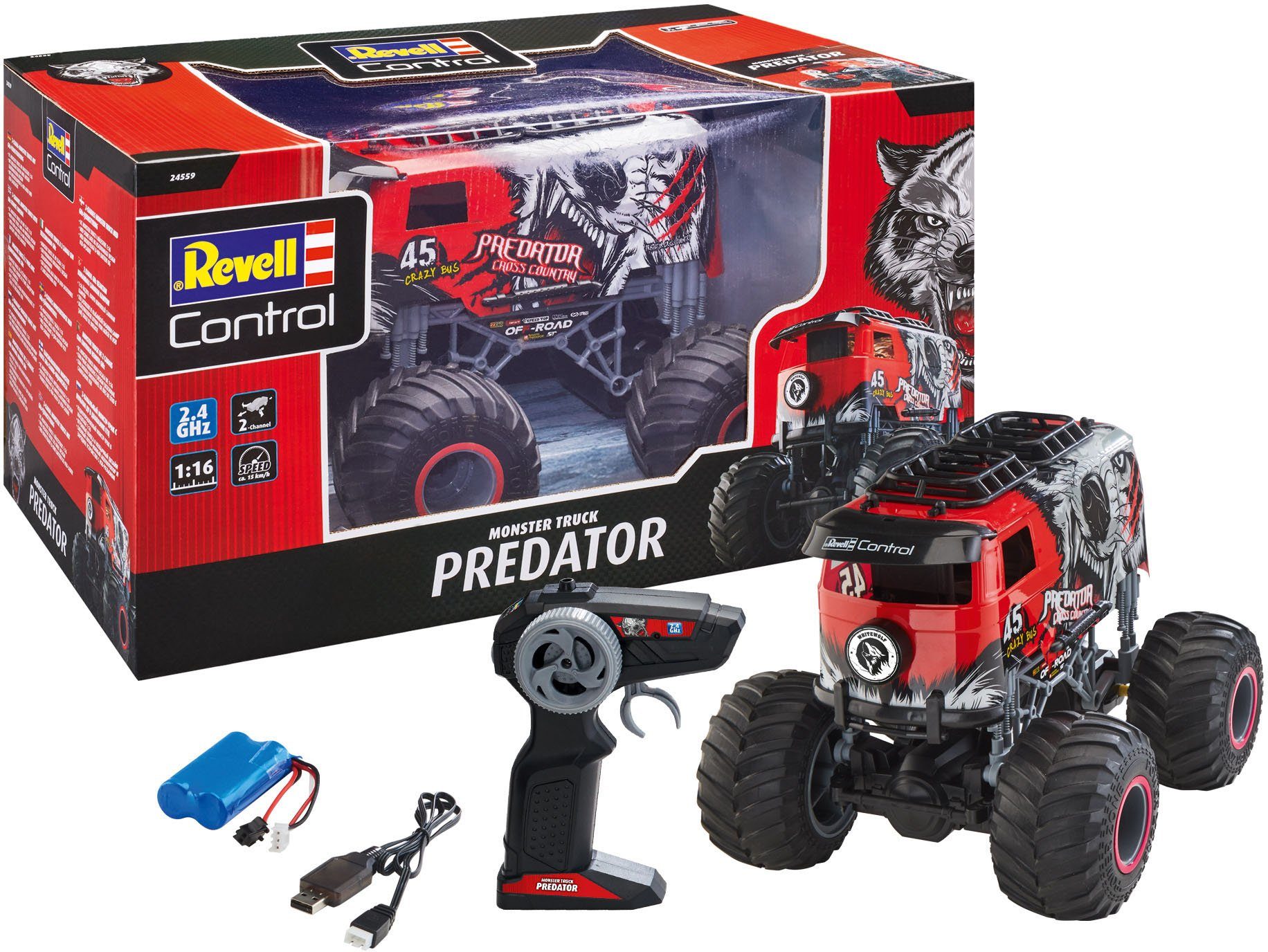 Image of Revell Control - RC Monster Truck - Predator