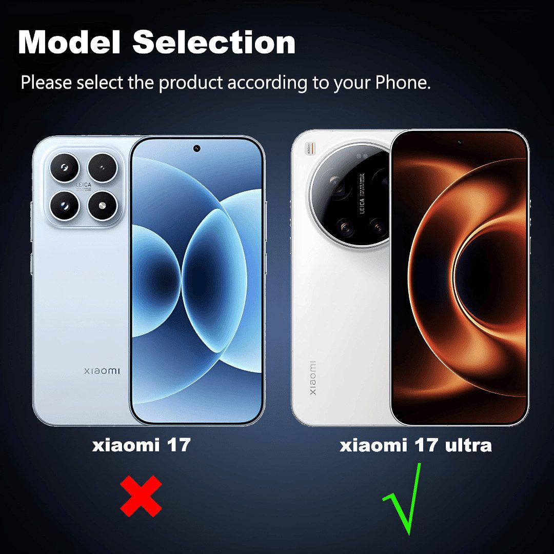 SmartUP Smartphone-Hülle für Xiaomi 17 Ultra MagSafe Silikon Schutzhülle Slim Case Cover Klar 6,9 Zoll, kompletter Rundumschutz