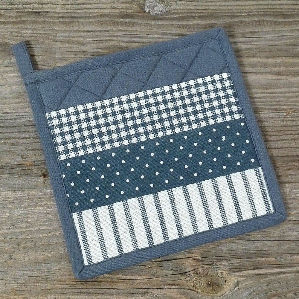 matches21 HOME & HOBBY Topflappen Topflappen Landhaus Premium Mustermix 20x20 cm, (1-tlg)