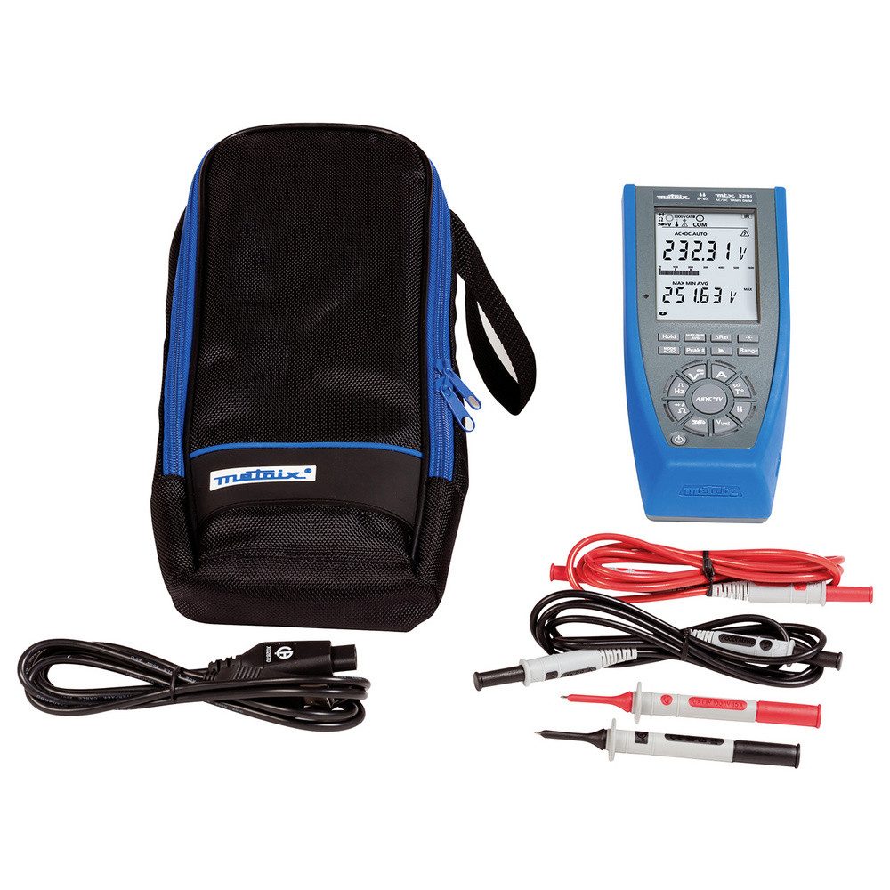 METRIX Spannungsprüfer Metrix MTX 3291 Hand-Multimeter digital CAT III 1000 V, CAT IV 600 V, (MTX 3291)