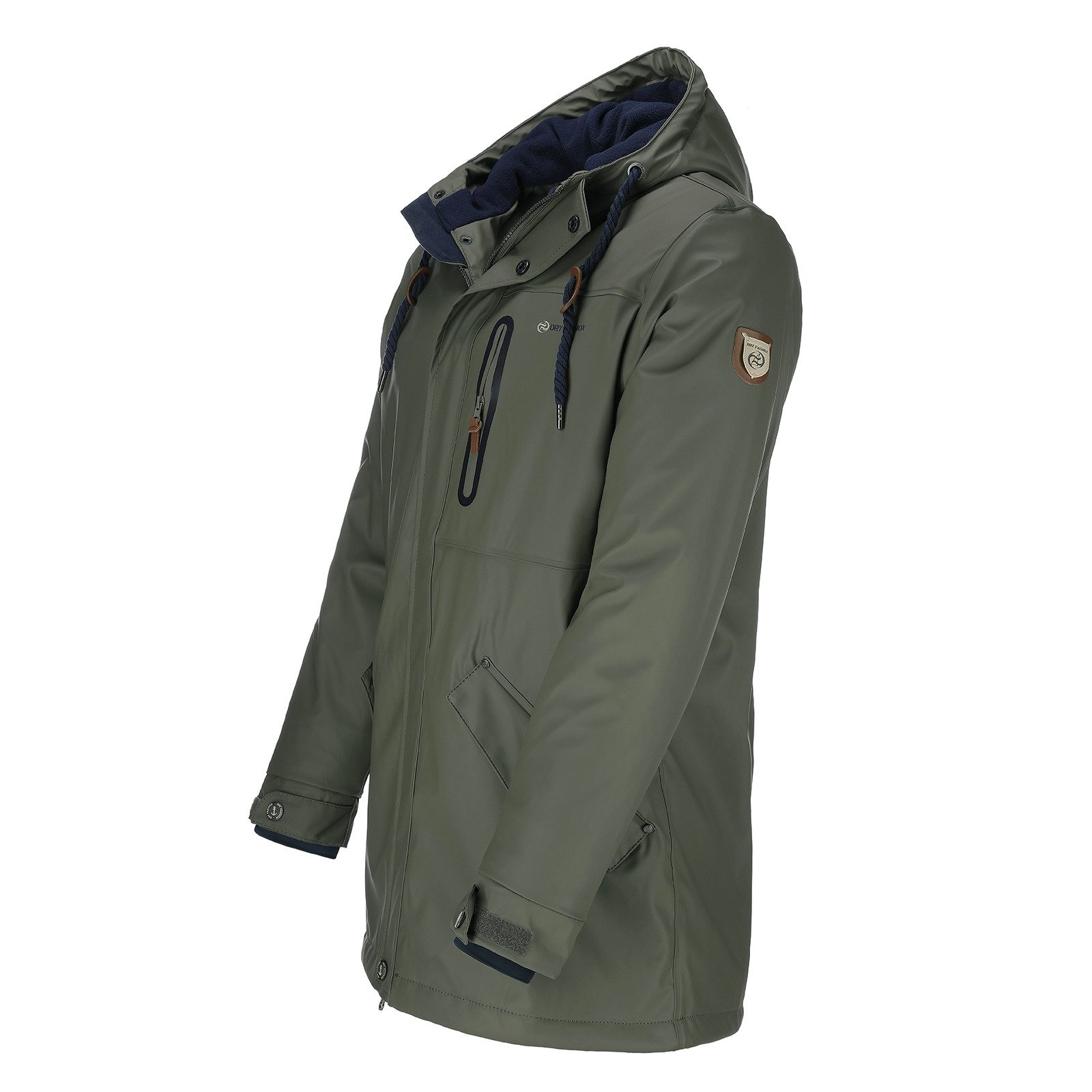 Dry Fashion Regenjacke Herren Jacke Regenmantel Bergen mit Innenfutter - wi günstig online kaufen