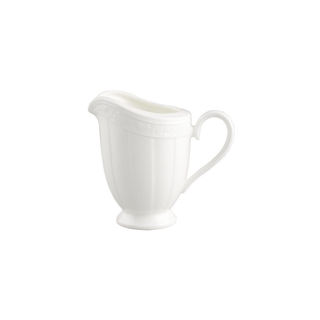 Villeroy & Boch Milchkännchen White Pearl Milchkännchen 160 ml, 160 l, (1x Milchkännchen, 1-St)