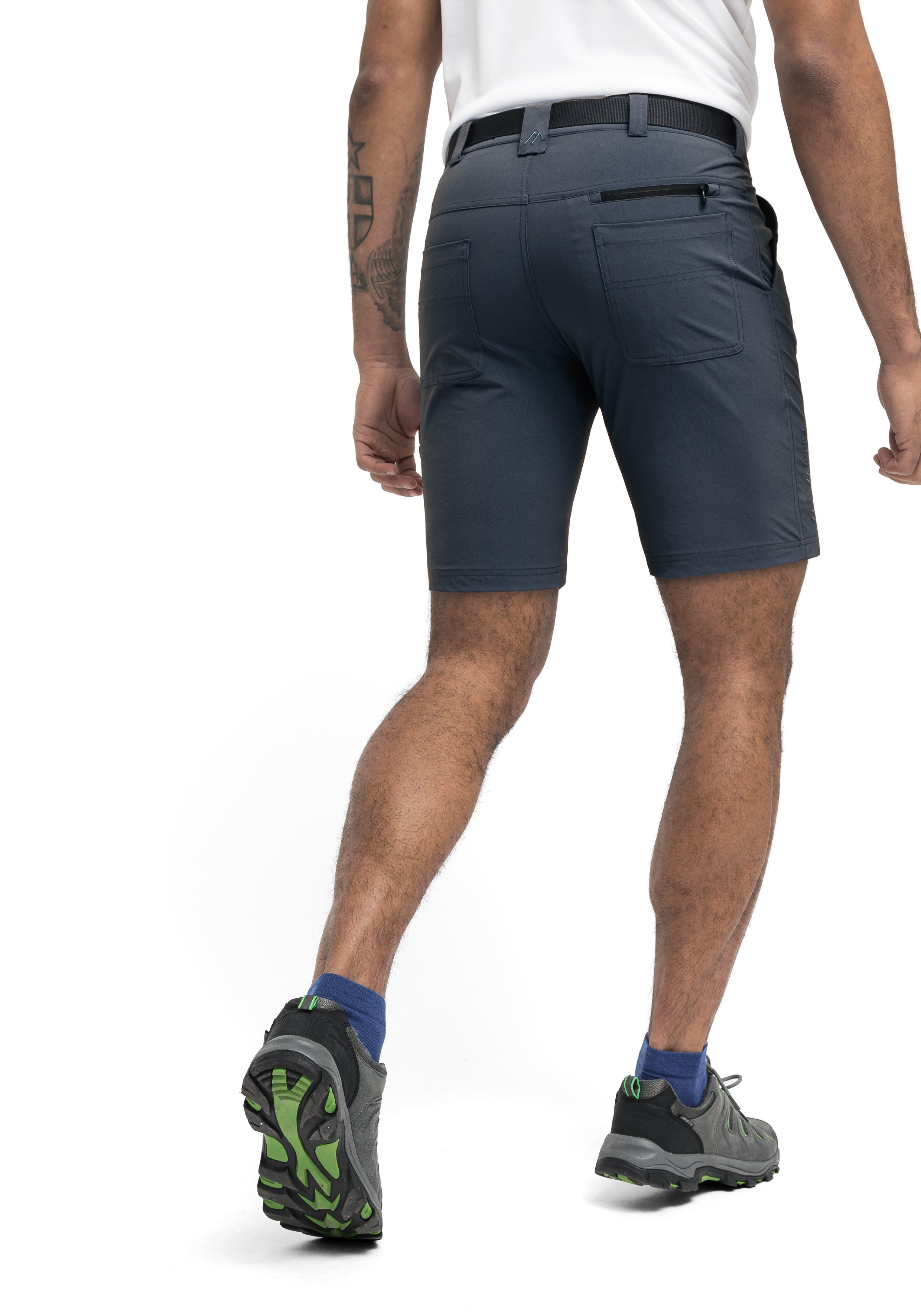 Maier Sports Funktionsshorts Nil Short M Herren Shorts, kurze Wanderhose, Outdoorhose 4 Taschen, Regular Fit