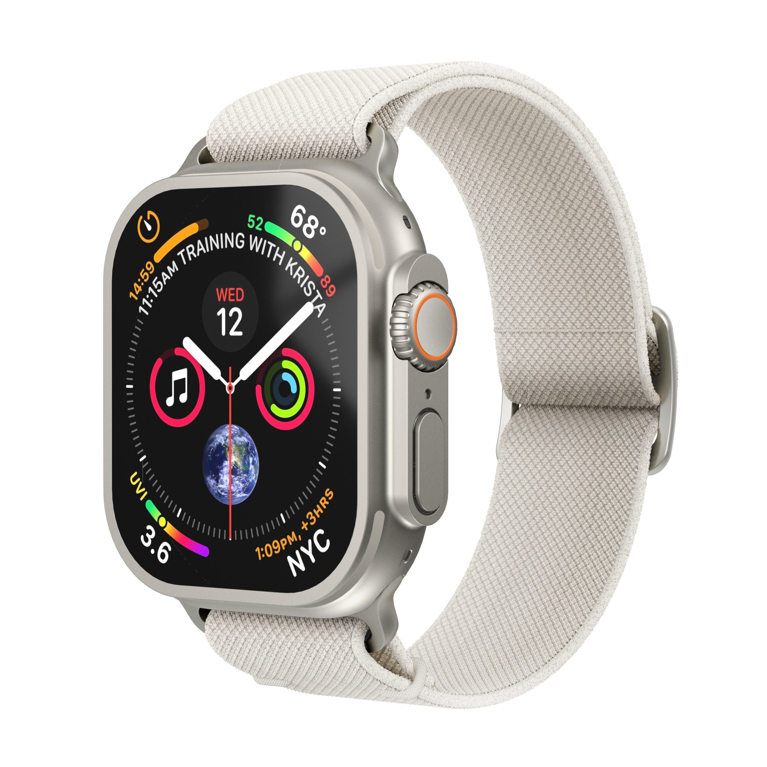 VONMÄHLEN Smartwatch-Armband Classic Nylon Loop günstig online kaufen