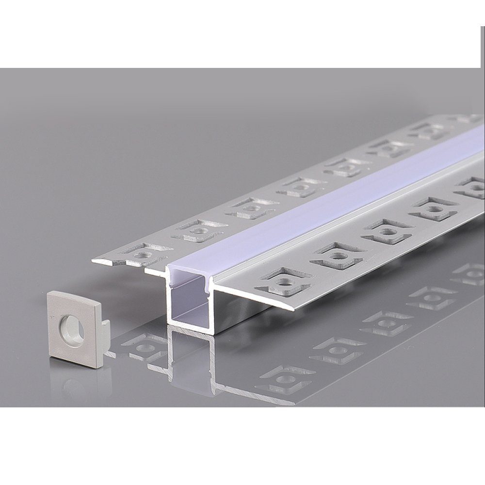 ENERGMiX LED-Stripe-Profil 2m Alu Profile Unterputz günstig online kaufen