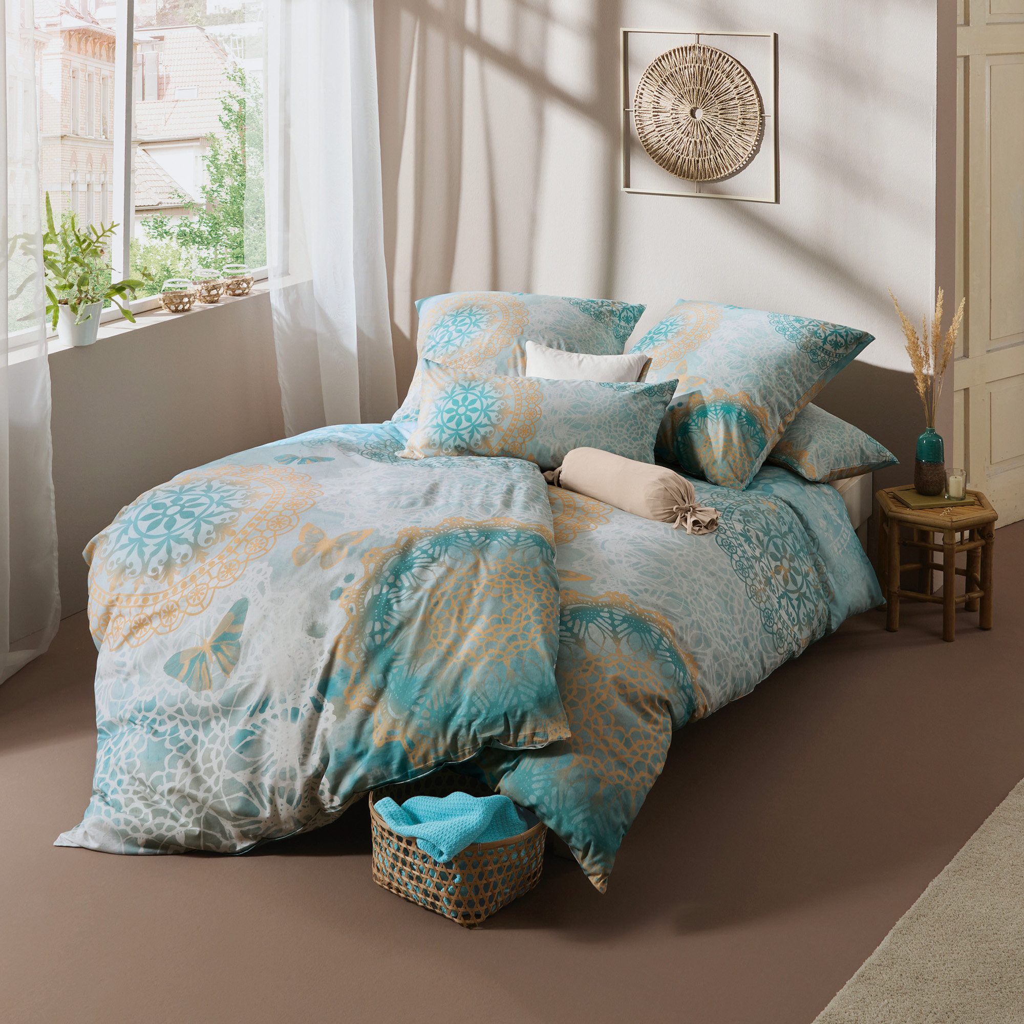 REDBEST Bettwäsche Bettwäsche, Renforcé, Viskose-Renforcé Ornamente