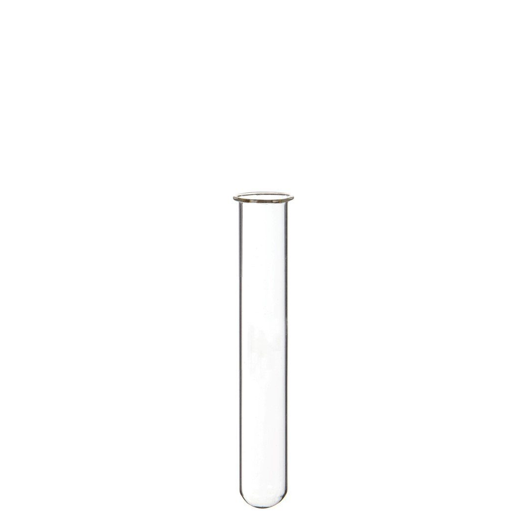 NaDeco Dekovase Reagenzgläser mit Ø2 h.20cm Stück, 12 Bördelrand cm