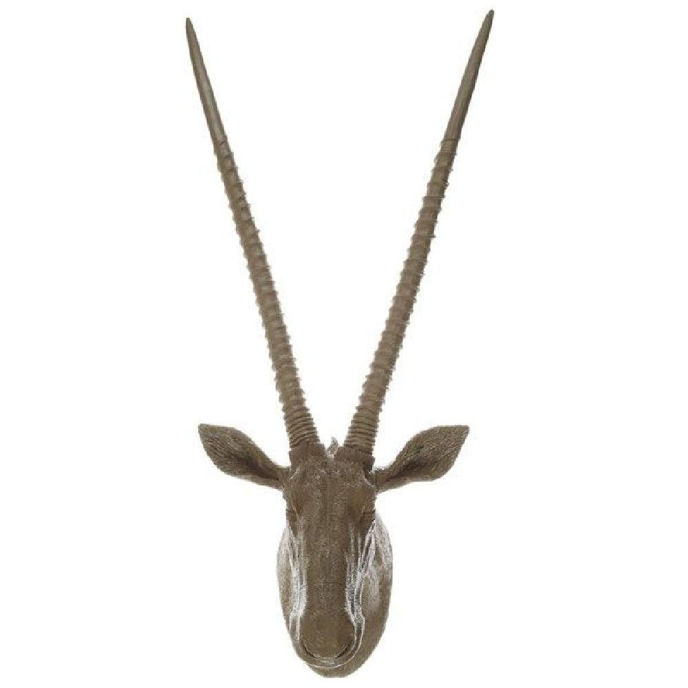 Giftcompany Wanddekoobjekt Antilopenkopf Antilopes Head Schlamm