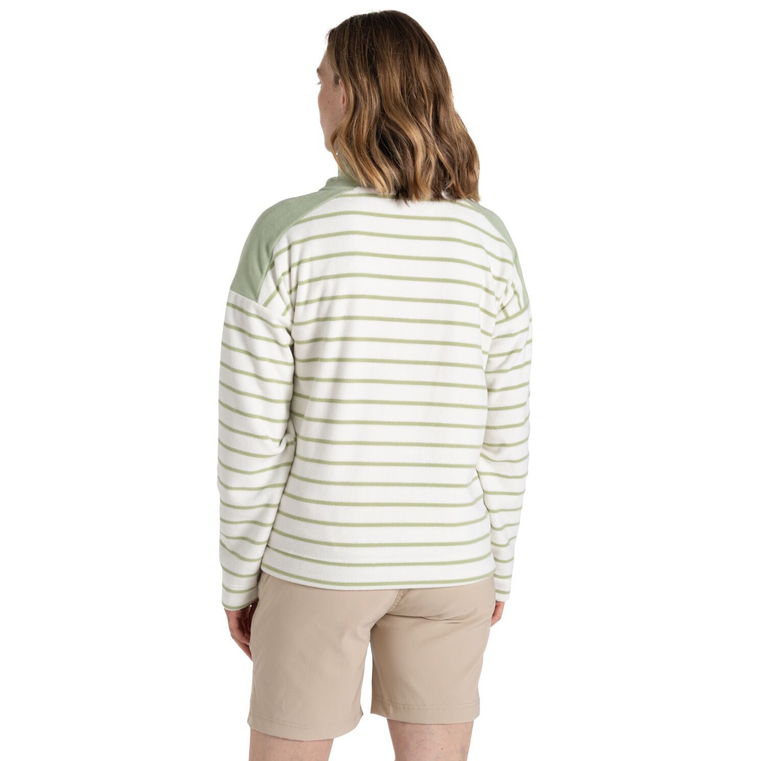 Craghoppers Langarmshirt Craghoppers - LILY Damen Fleecepullover HZ Fleece Jacke, grün