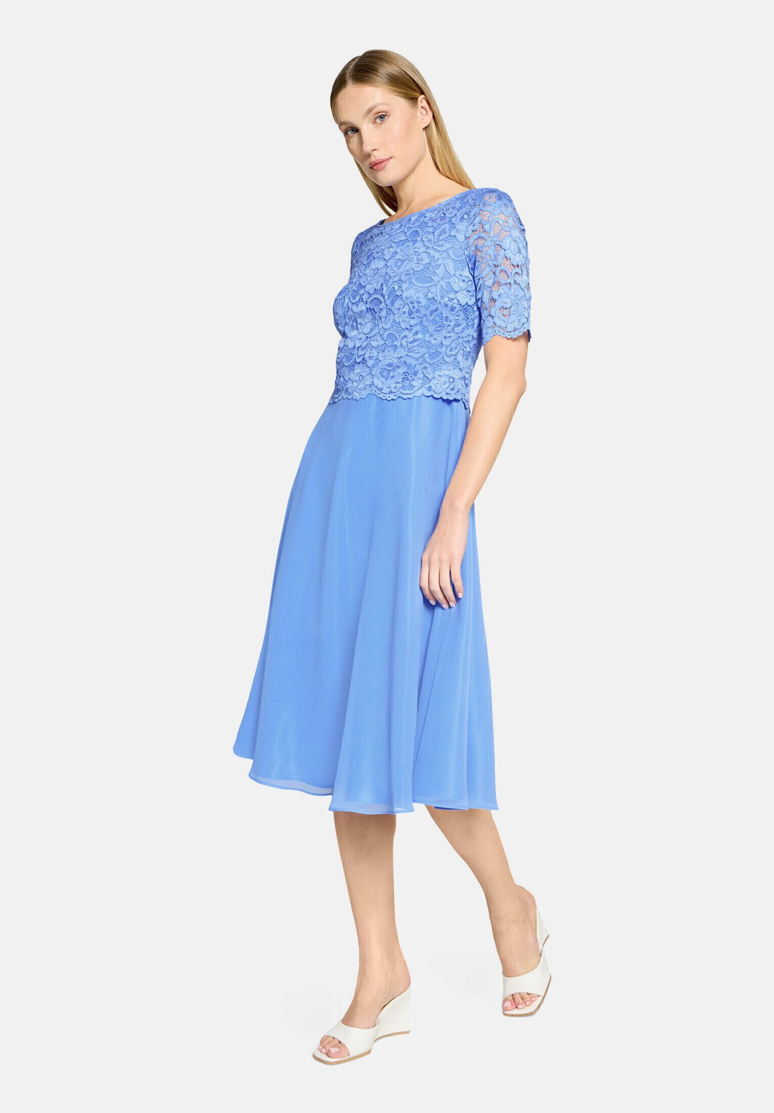 Vera Mont Cocktailkleid Damen mit Spitze Spitze