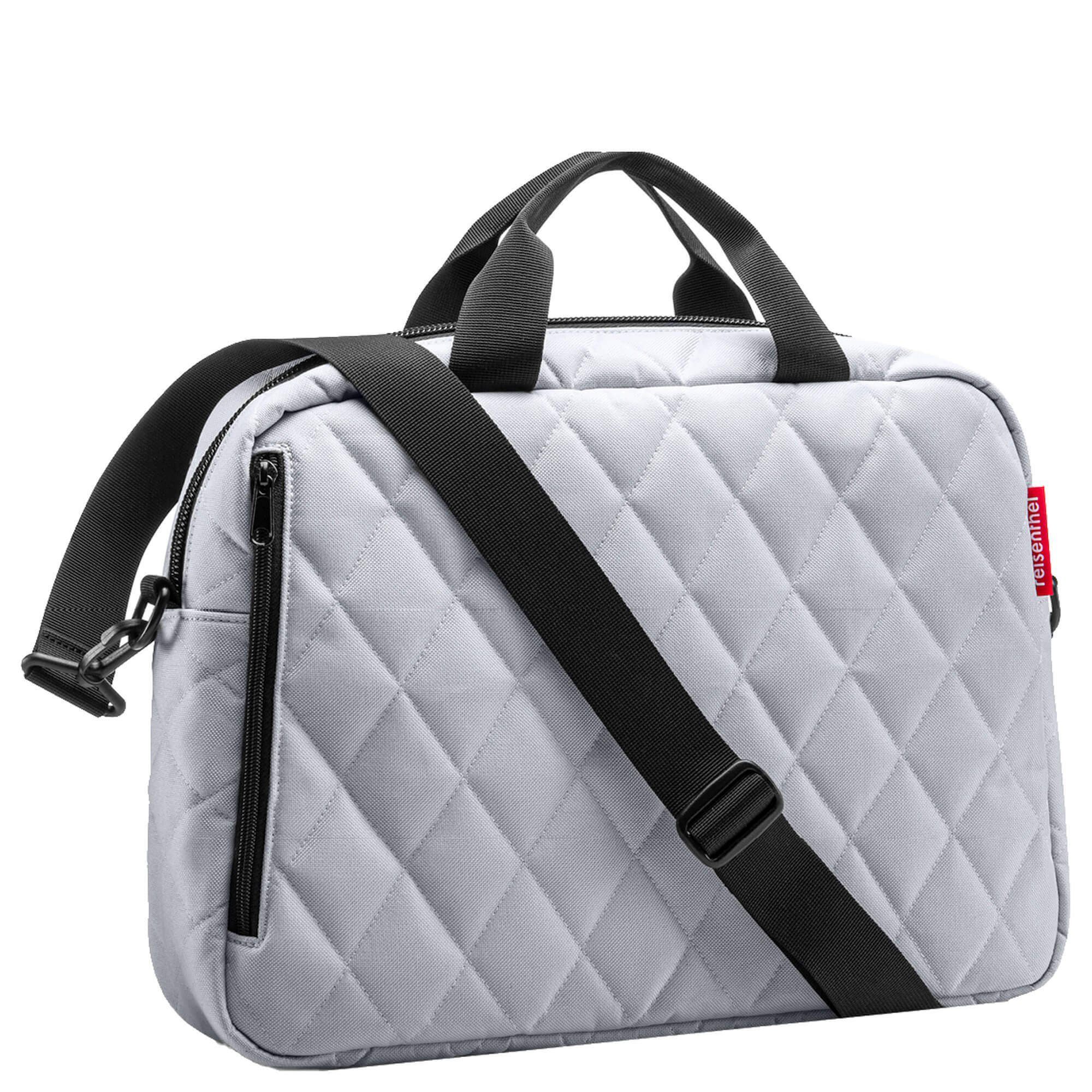 REISENTHEL® Aktentasche travelling notebook bag - Aktentasche 14" 40 cm (1-tlg) rhombus light grey