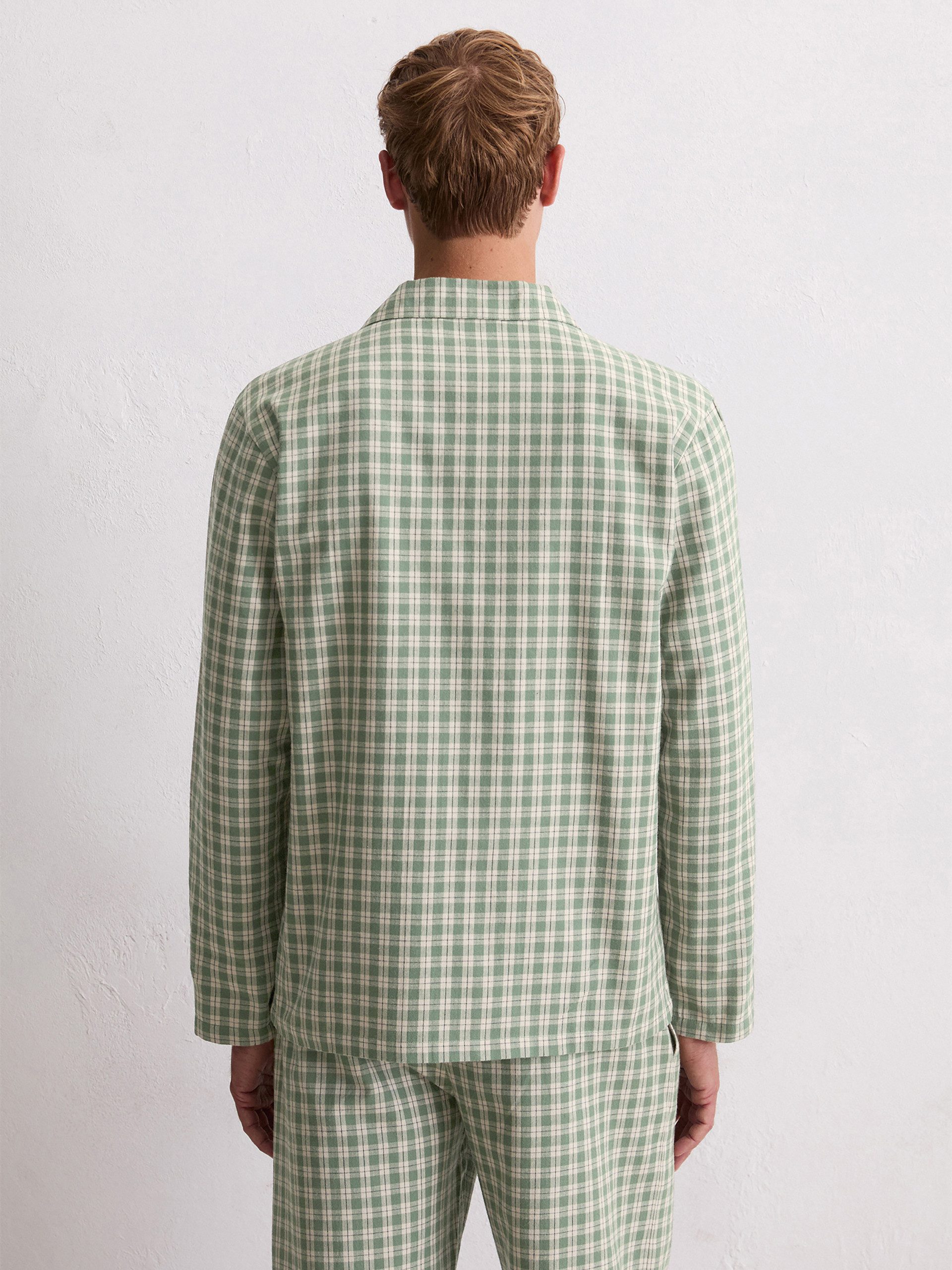 Marc O'Polo Pyjamaoberteil Cozy Flannel schlaf-oberteil nachthemd sleepshirt