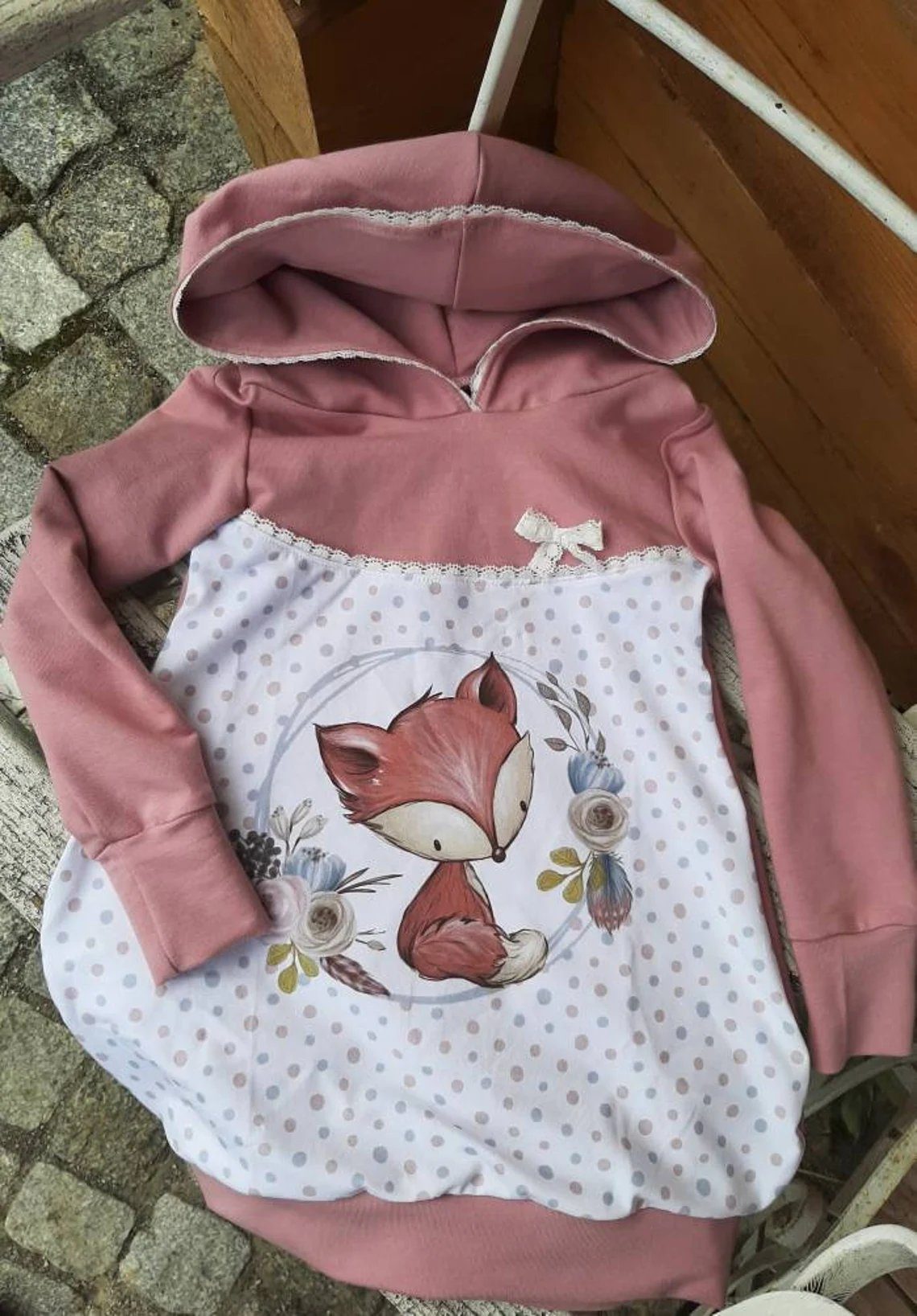 Land-Juwelen Ballonkleid WALDTIERE Waschbär ALTROSA Ballonkleid