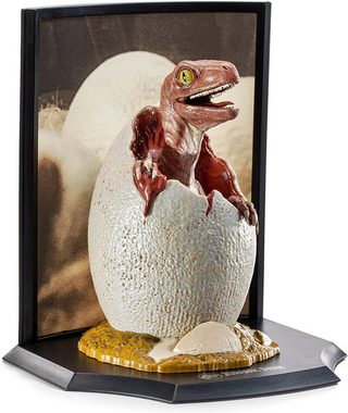The Noble Collection Sammelfigur Jurassic Park Baby-Velociraptor Ei, offiziell lizensiertes Merchandise