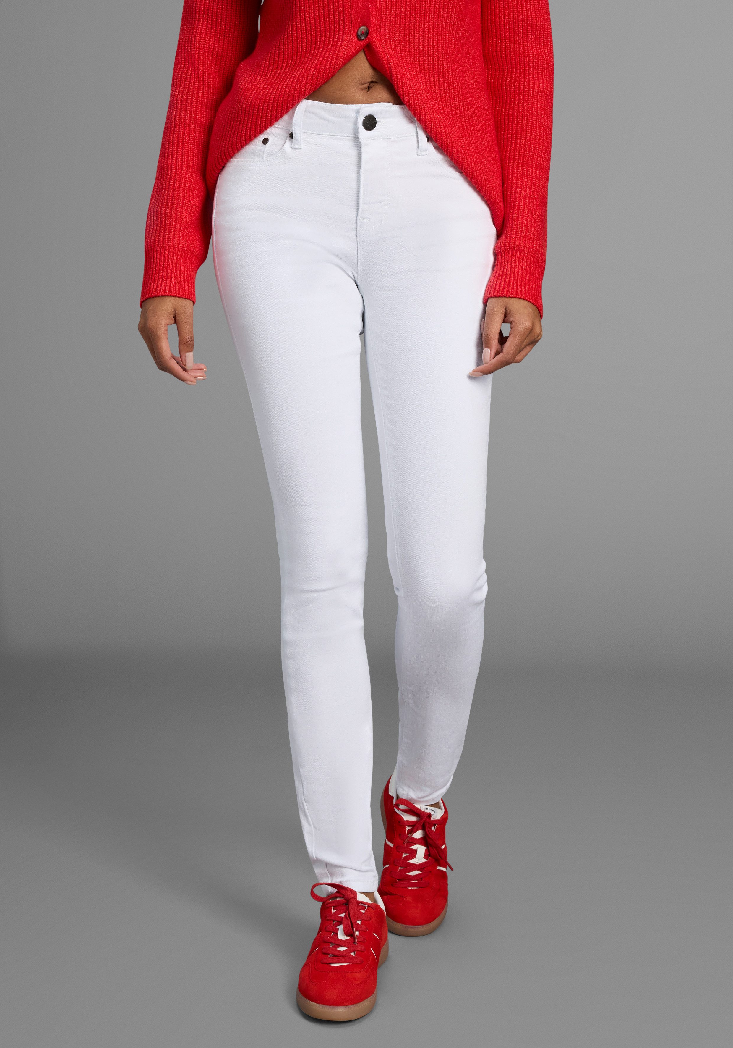 Arizona Slim-fit-Jeans Shaping enge Passform, Röhrenjeans, günstig online kaufen