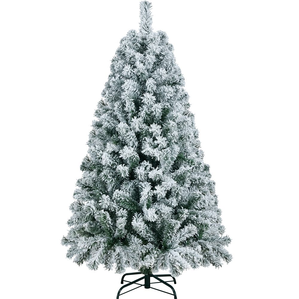 Yaheetech Künstlicher Weihnachtsbaum, 60-228 cm(H) Christbaum PVC Tannenbaum