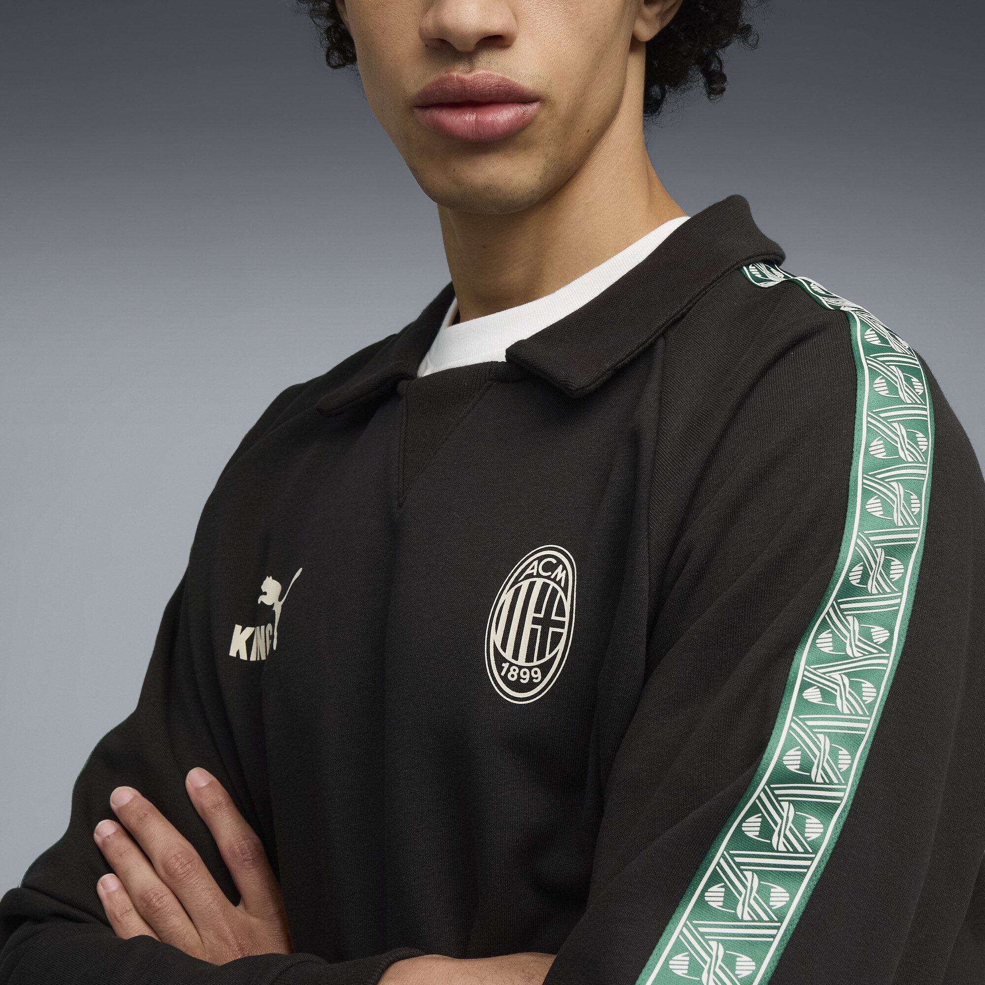 PUMA Sweatshirt AC Milan KING Drill Top Herren