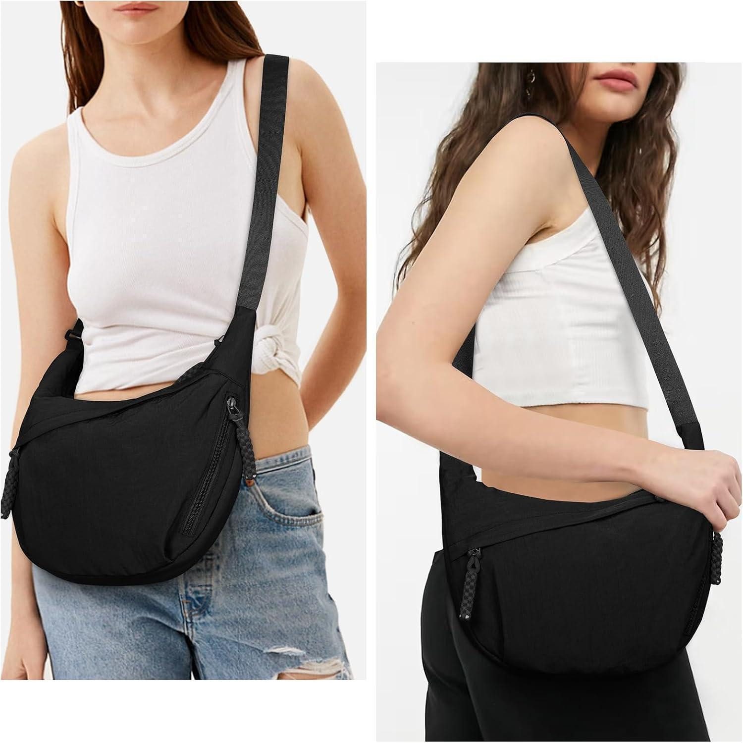LuxusKollektion Umhängetasche Große Nylon Crossbody Bag günstig online kaufen