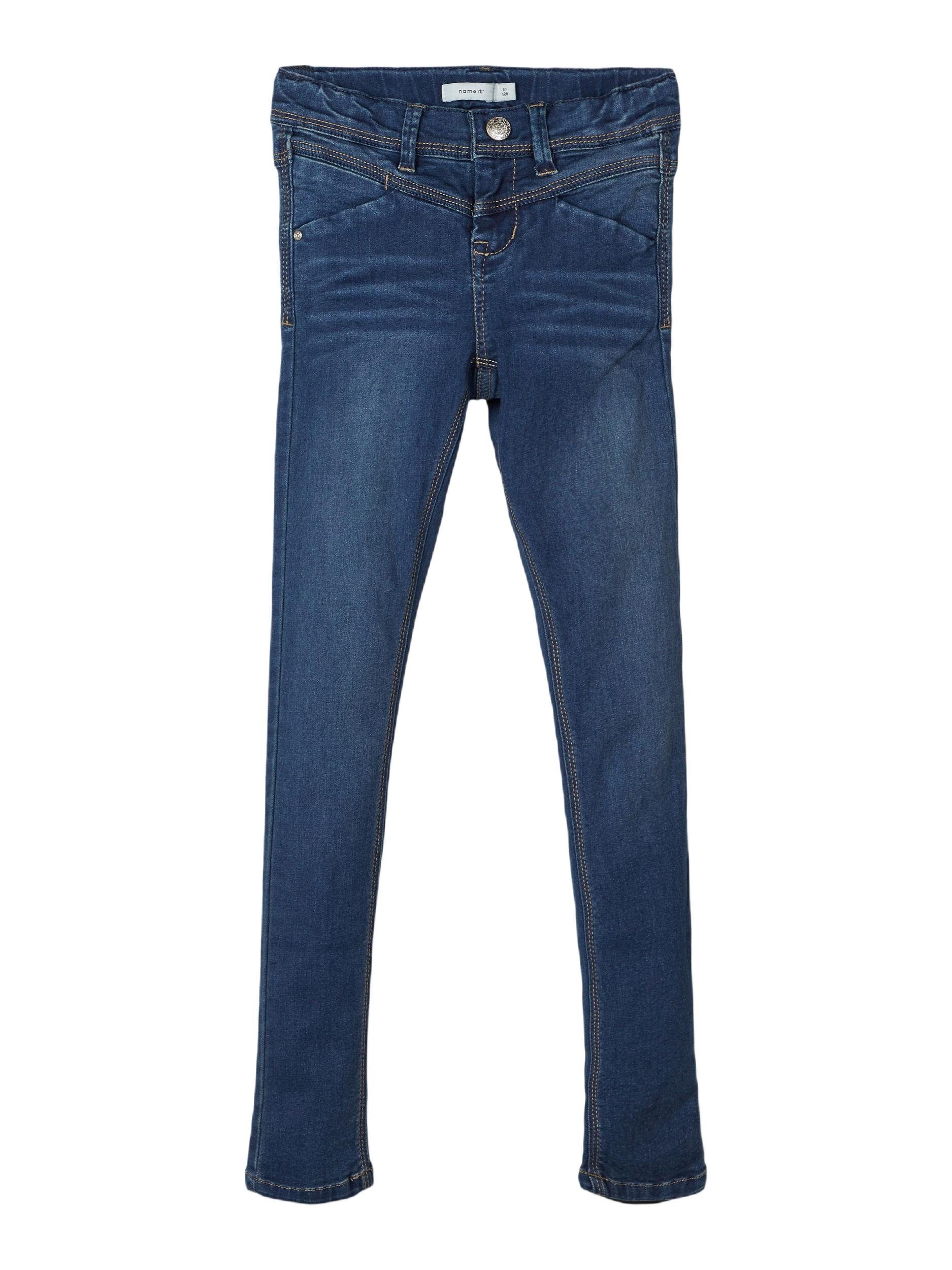 5-Pocket-Jeans Mädchen Skinny Fit Stretch Jeans