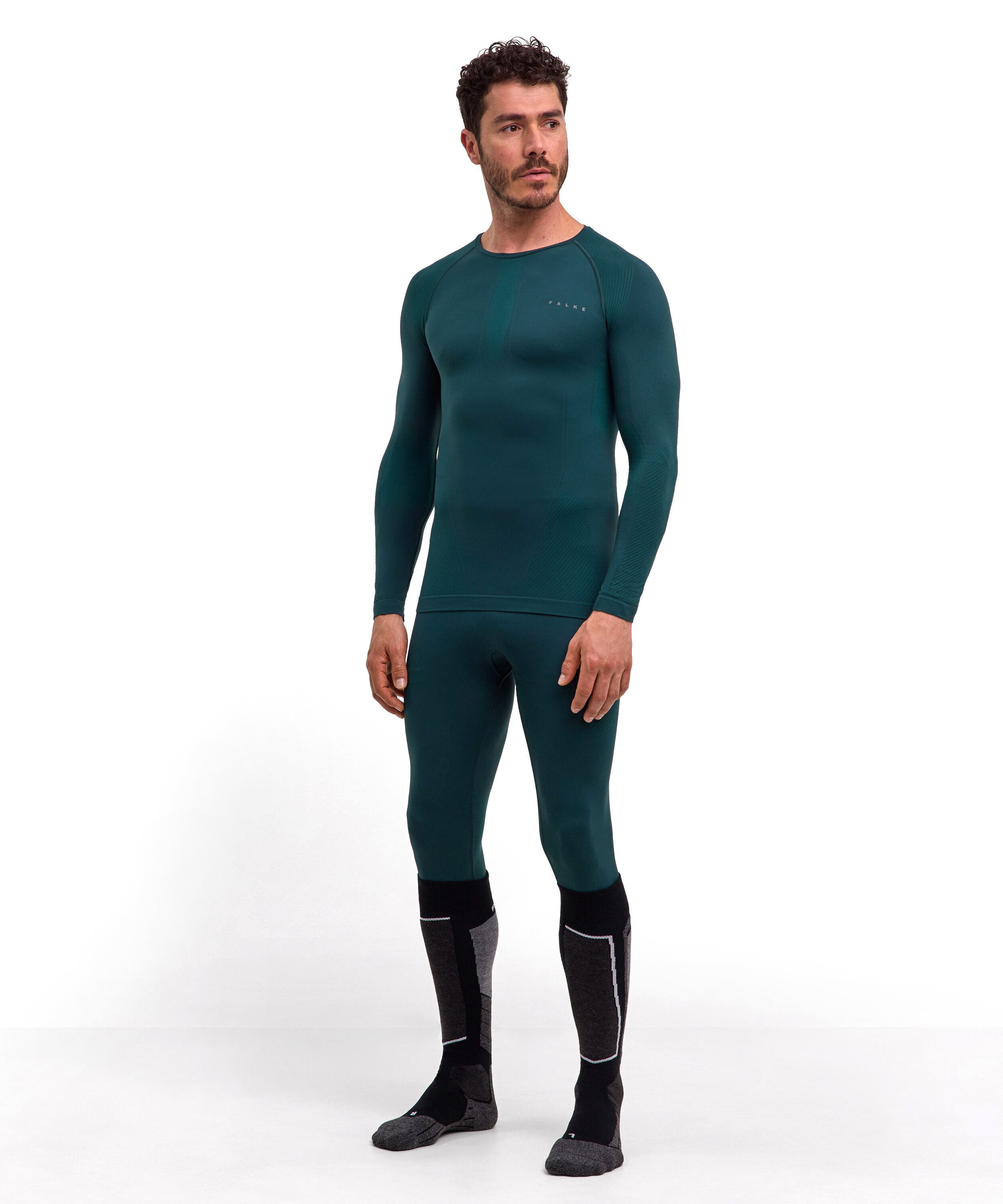 FALKE Funktionsshirt FALKE Underwear - Langarmshirt Warm (1-tlg., 1) thermoregulierend für warme bis kalte Temperaturen