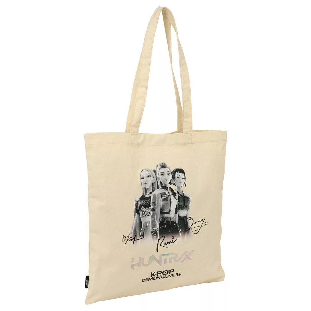 KPop Demon Hunters Kinderrucksack K-pop Demon Hunters Tour Canvas, Einkaufstasche 42 cm (1-tlg)