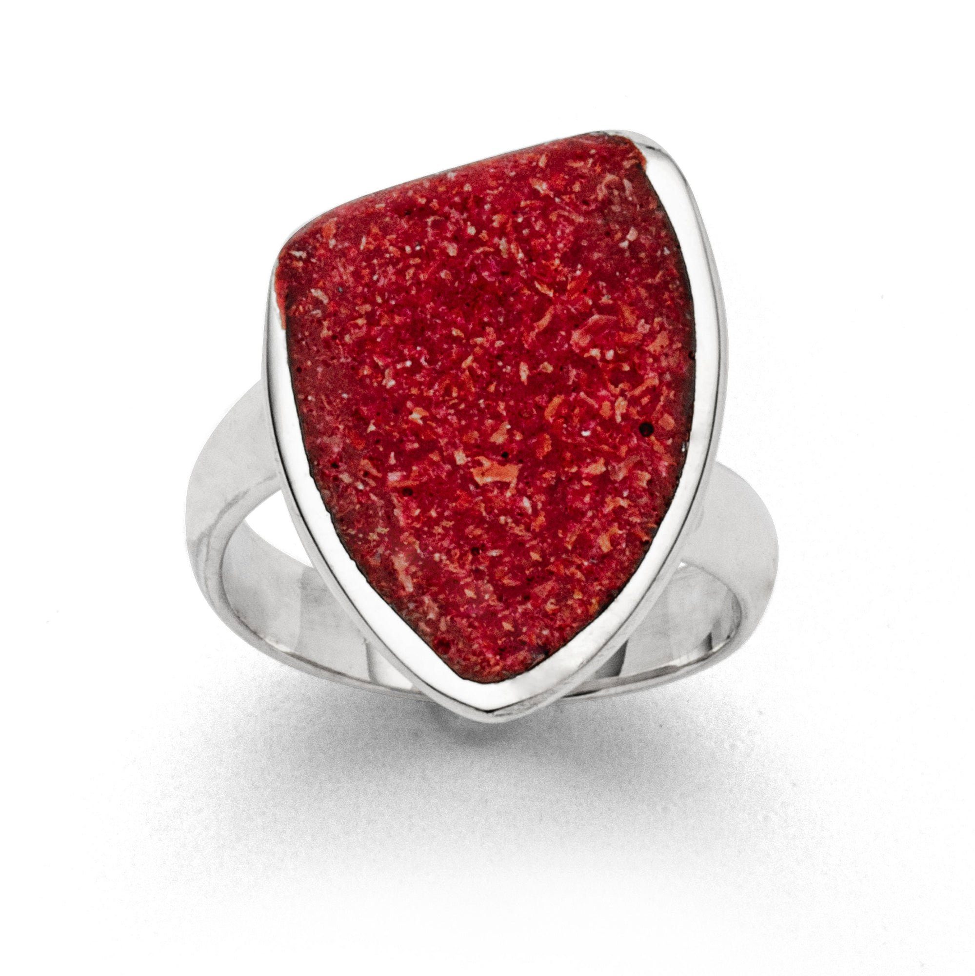 Fingerring DUR Schmuck: Ring "Koralleninsel" R5707
